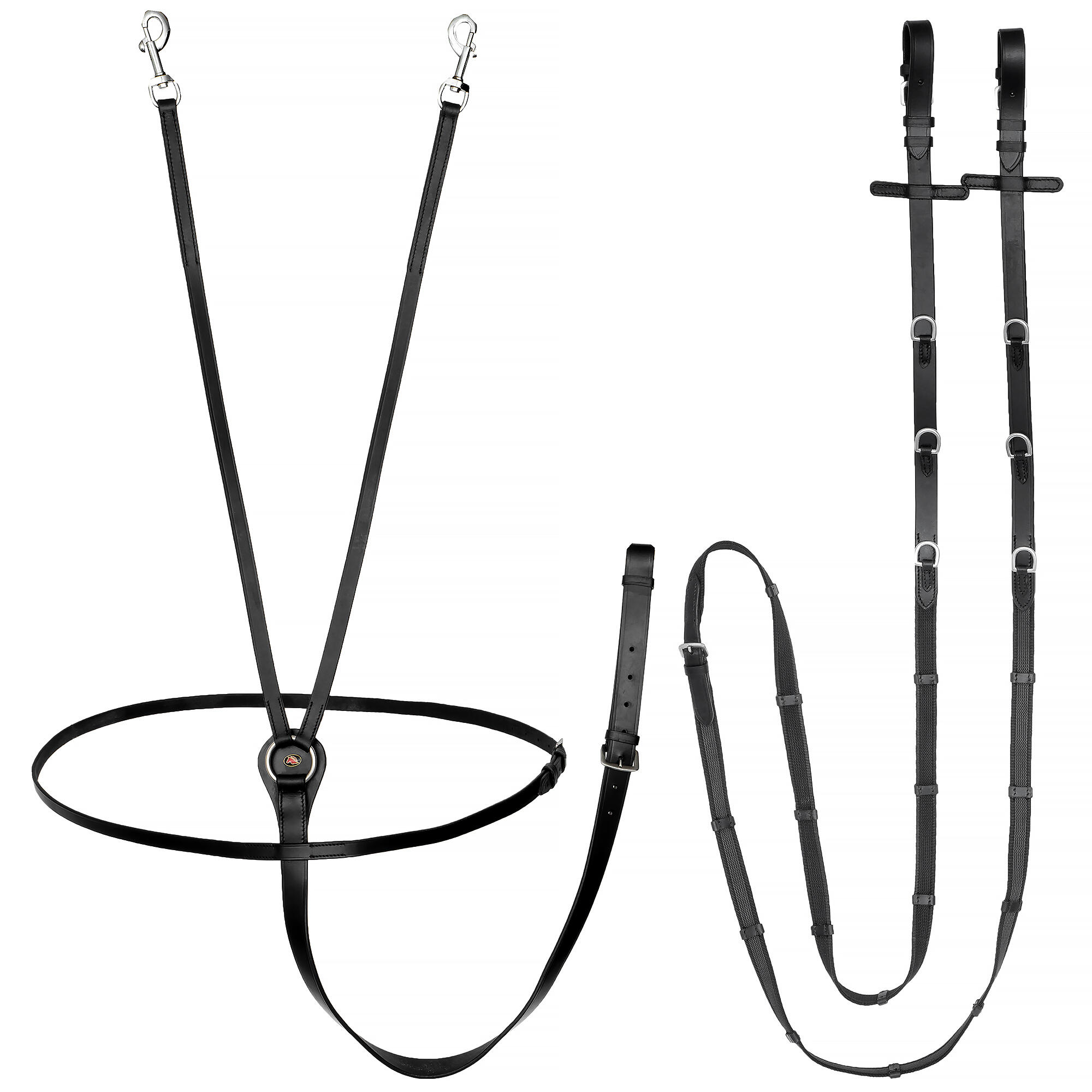 Wodze dla konia Thiedemanna START skórzane