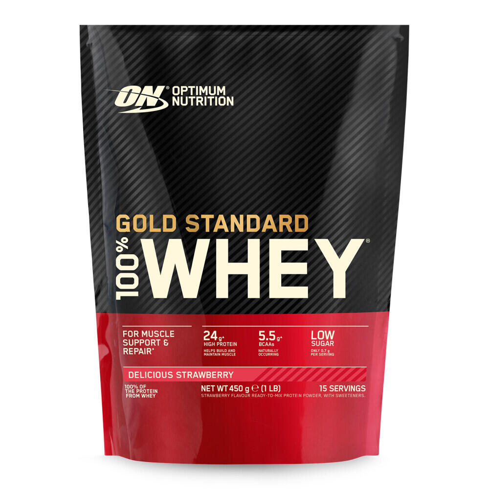 Odżywka białkowa WHEY GOLD STANDARD 100% 450g STRAWBERRY