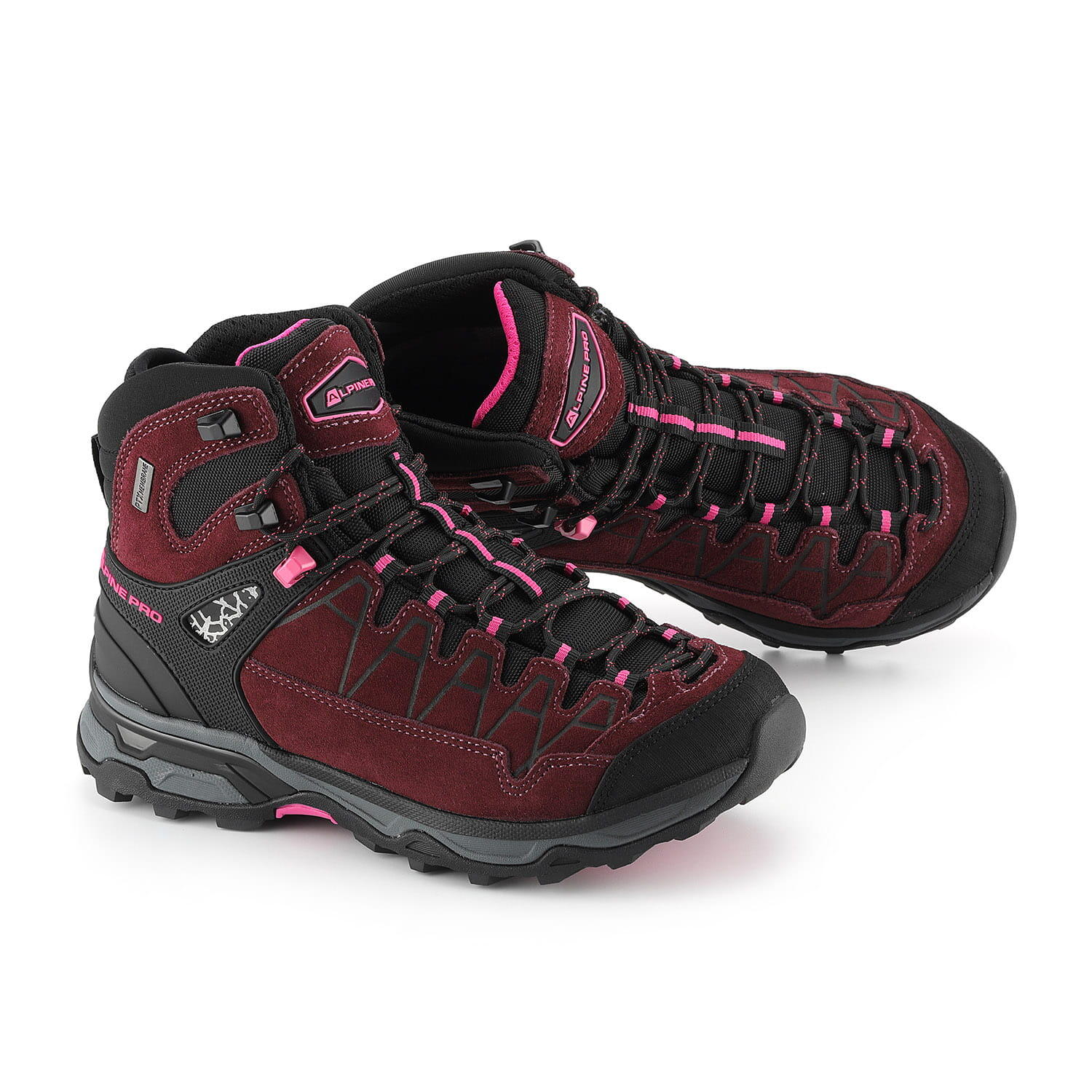Buty turystyczne skórzane damskie Alpine Pro Vete