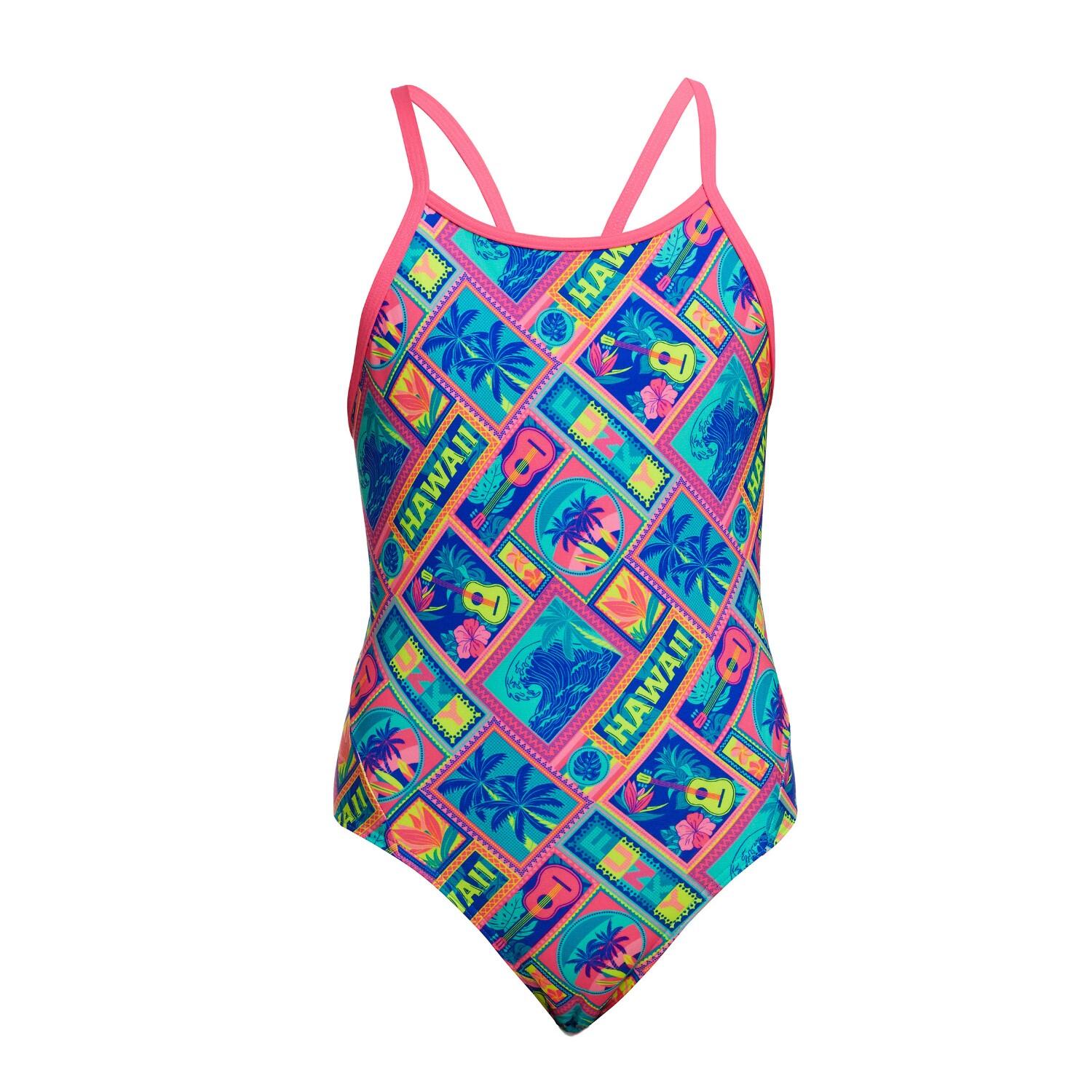 Strój kąpielowy jednoczęściowy FUNKITA Coco Canel - dziewczęcy