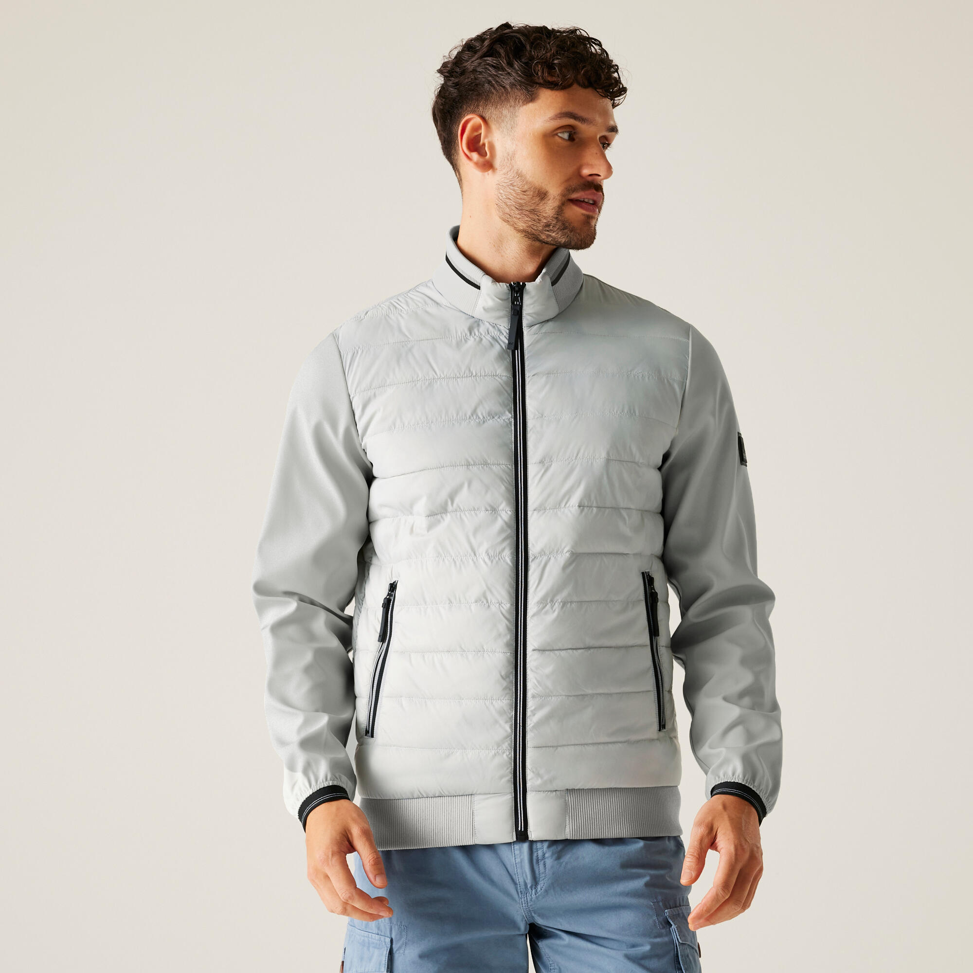 Kurtka turystyczna hybrydowa męska Brennon