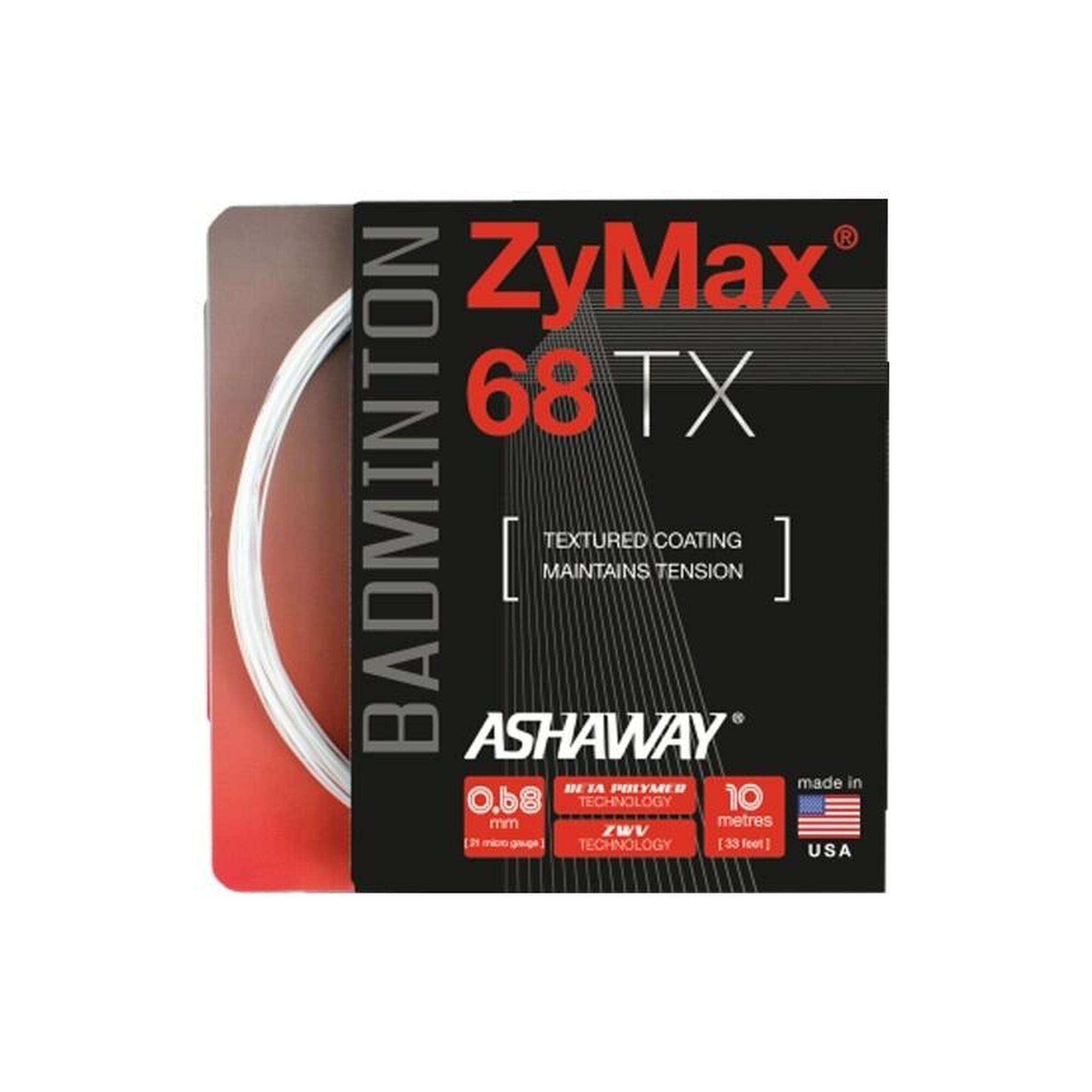 Naciąg do badmintona ASHAWAY ZyMax 68 TX set