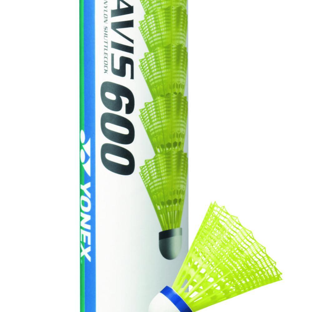 Lotki do badminton nylonowe Yonex Mavis 600 6 szt