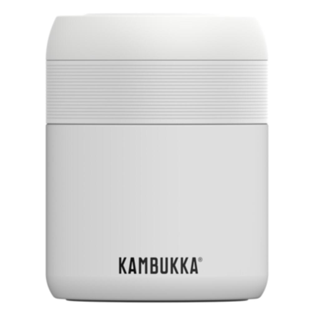 Termos obiadowy podróżny Kambukka Bora 600 ml - Chalk White