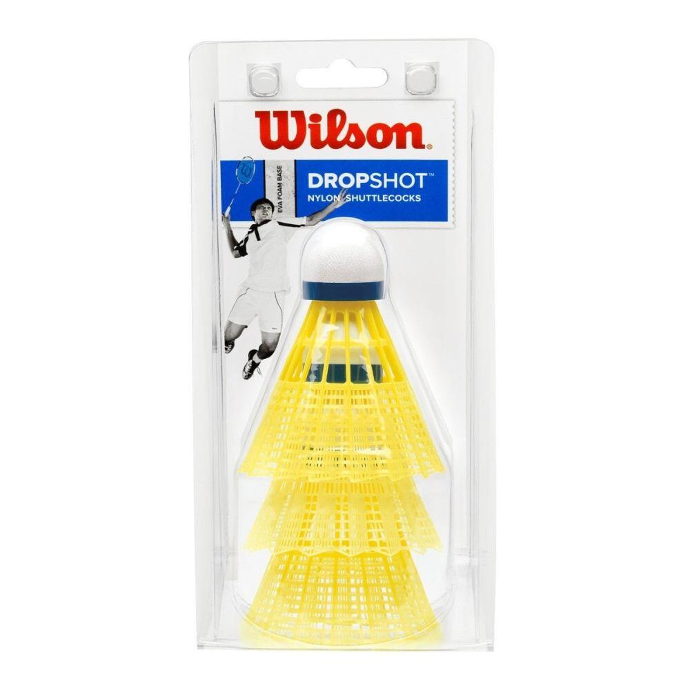 Lotki nylonowe Wilson Dropshot x3 żółte