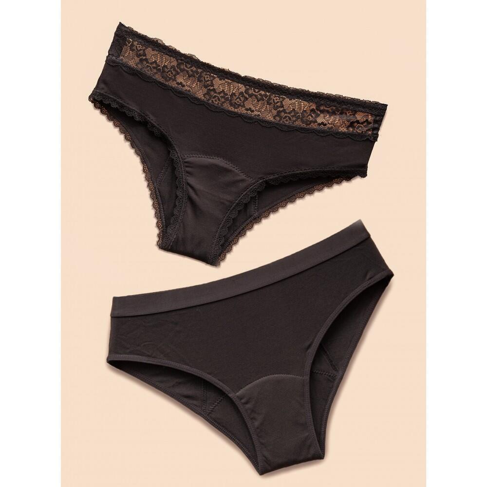 Majtki menstruacyjne dla nastolatek heavy flow weekly 2-pak