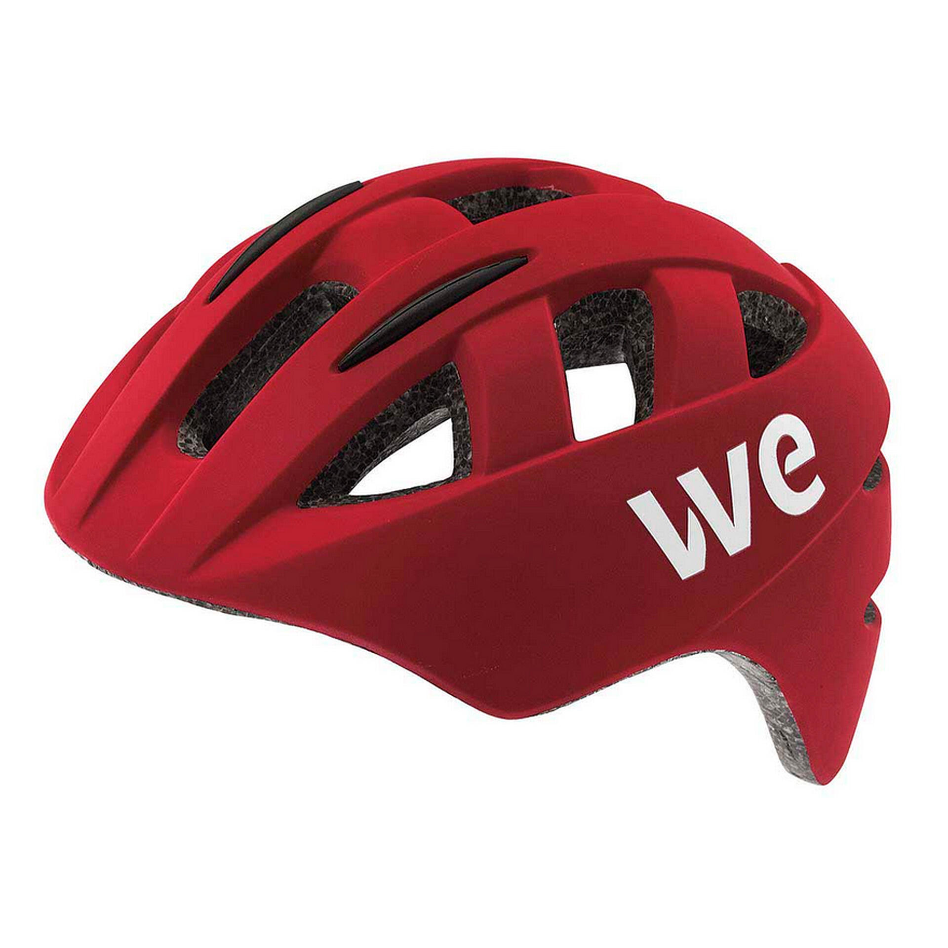 Kask rowerowy City WE, czerwony