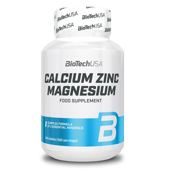 Minerały CALCIUM ZINC MAGNESIUM 100tab