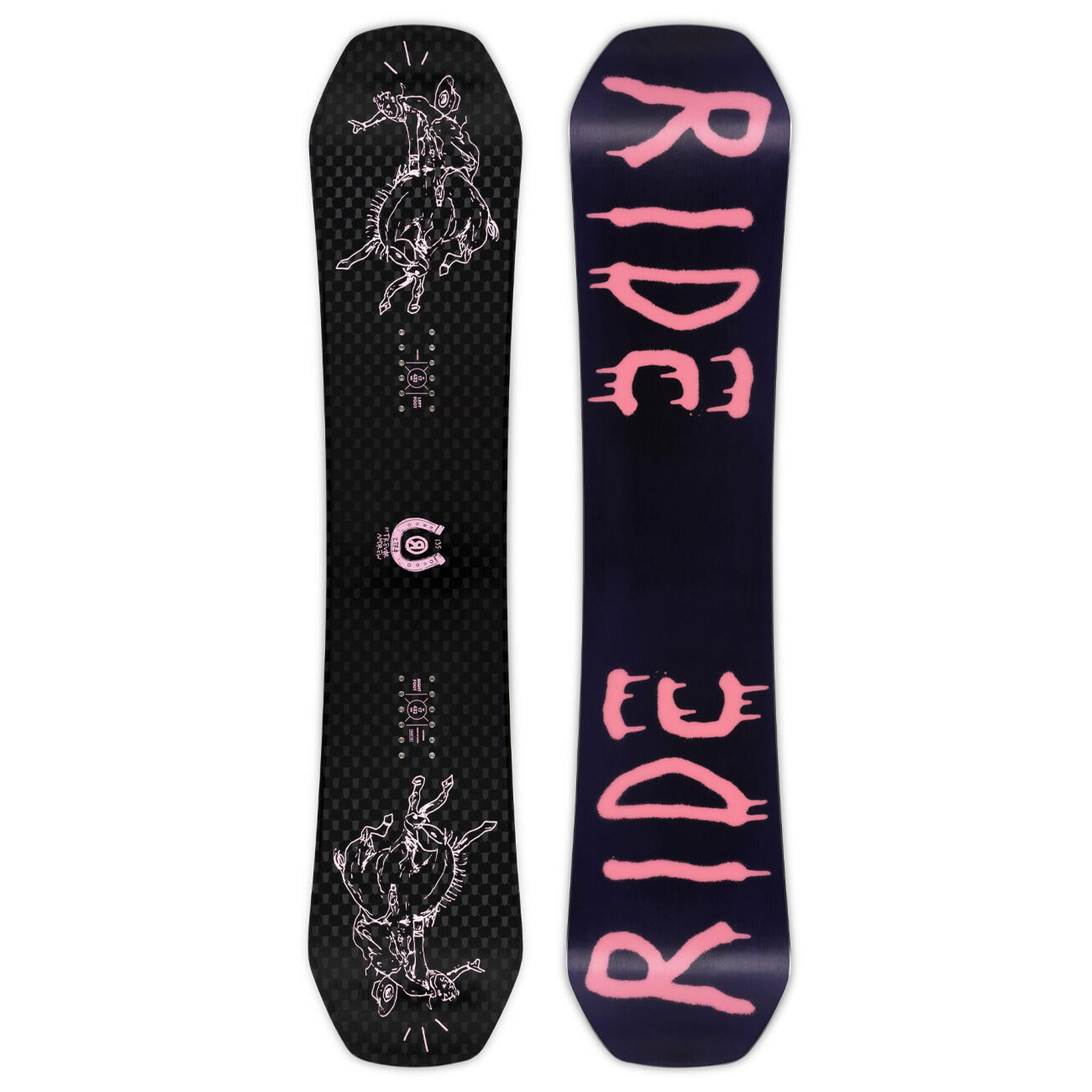 Deska snowboardowa Ride Zero x Trouble Andrew