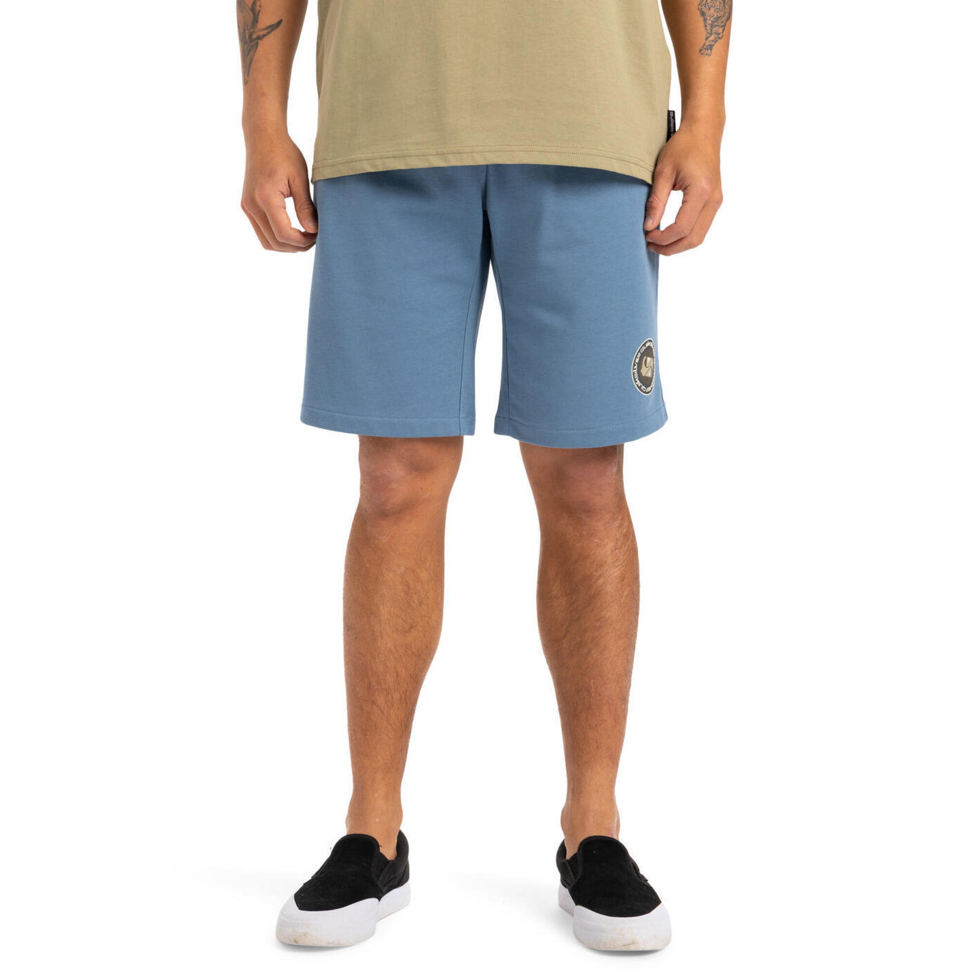 Spodenki z elastyczną talią dla Mężczyzn CIRCLE BACK Niebieski