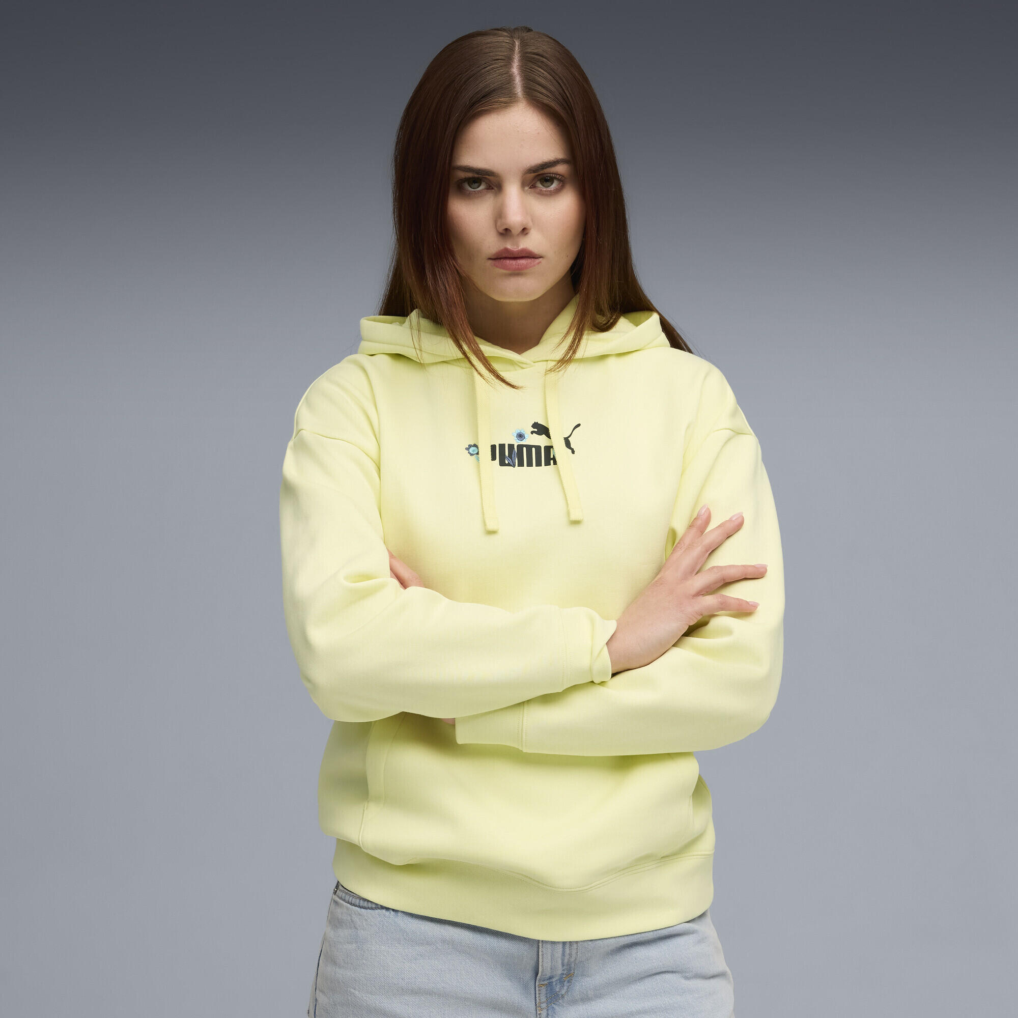 Damska bluza z kapturem Essentials Nature 2.0 Comfort PUMA