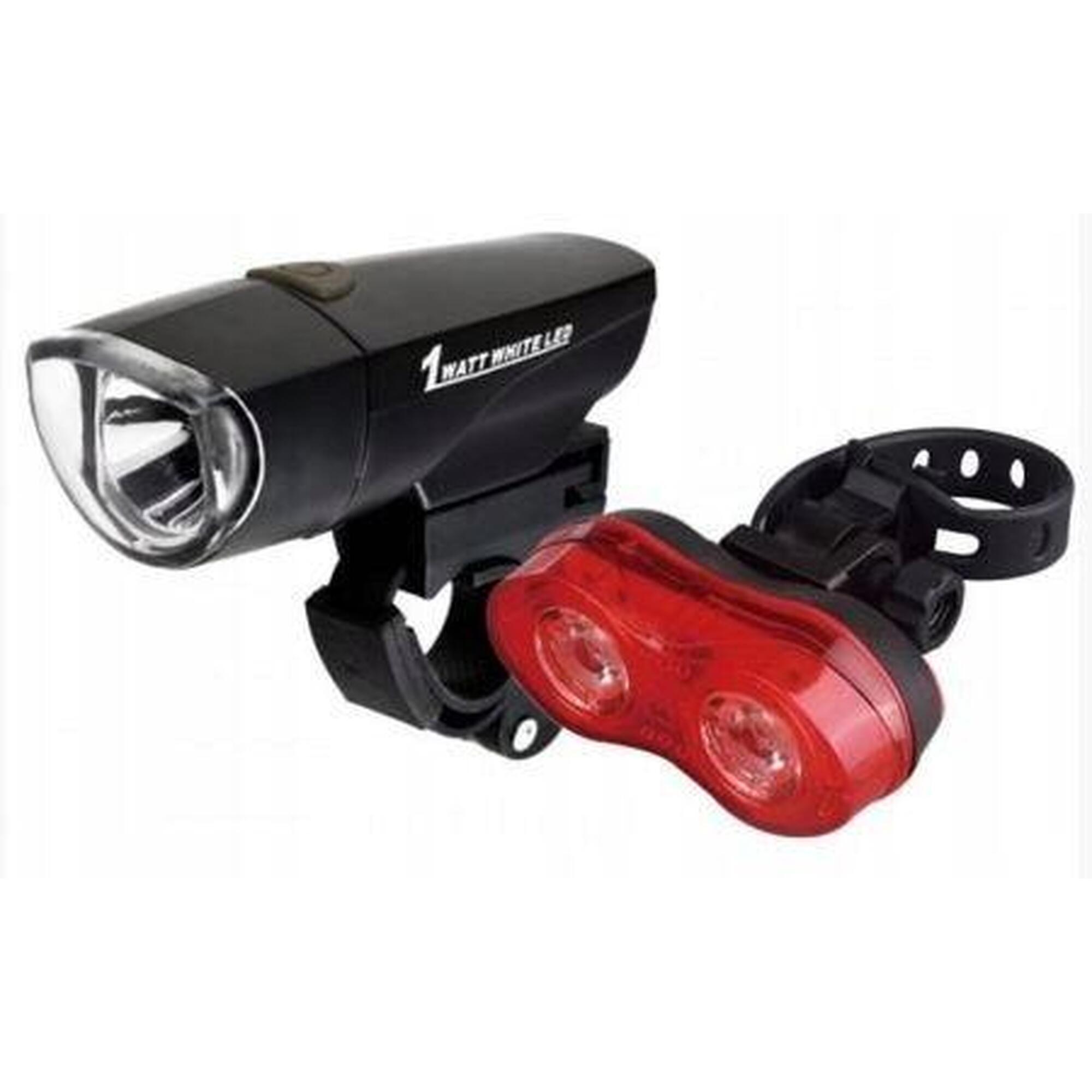 Oświetlenie rowerowe zestaw lamp diodowych XC-785151