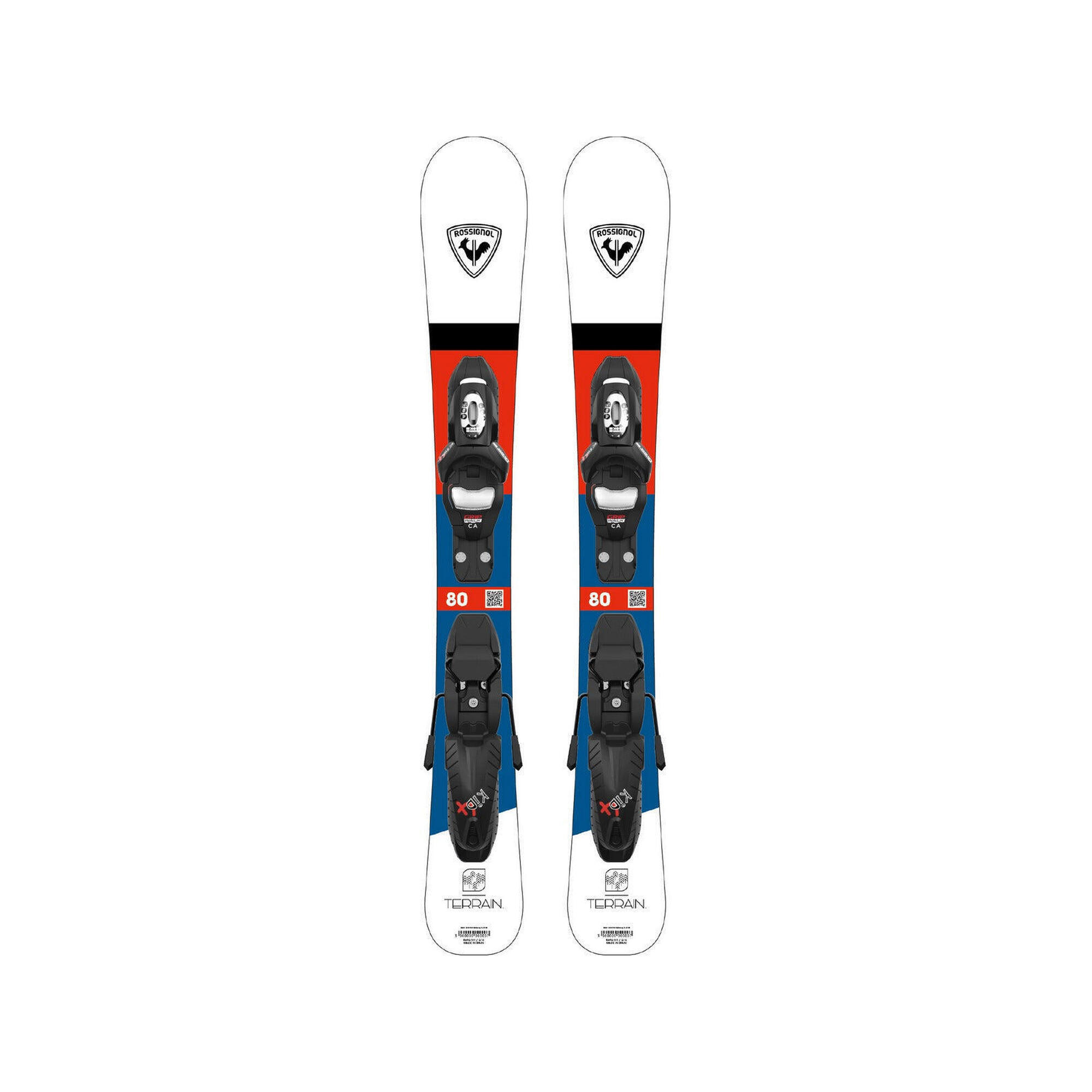 Narty Rossignol Terrain RTL z wiązaniami Kid4
