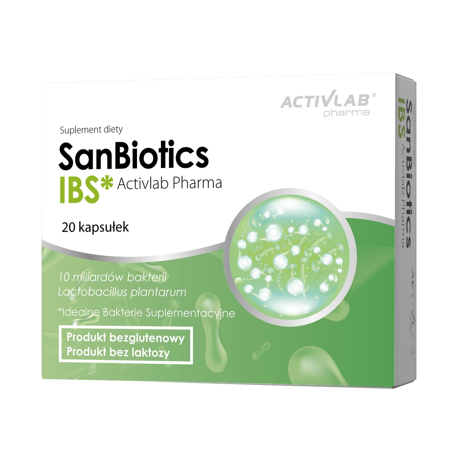 Probiotyk SanBiotics IBS Kapsułki Activlab Pharma