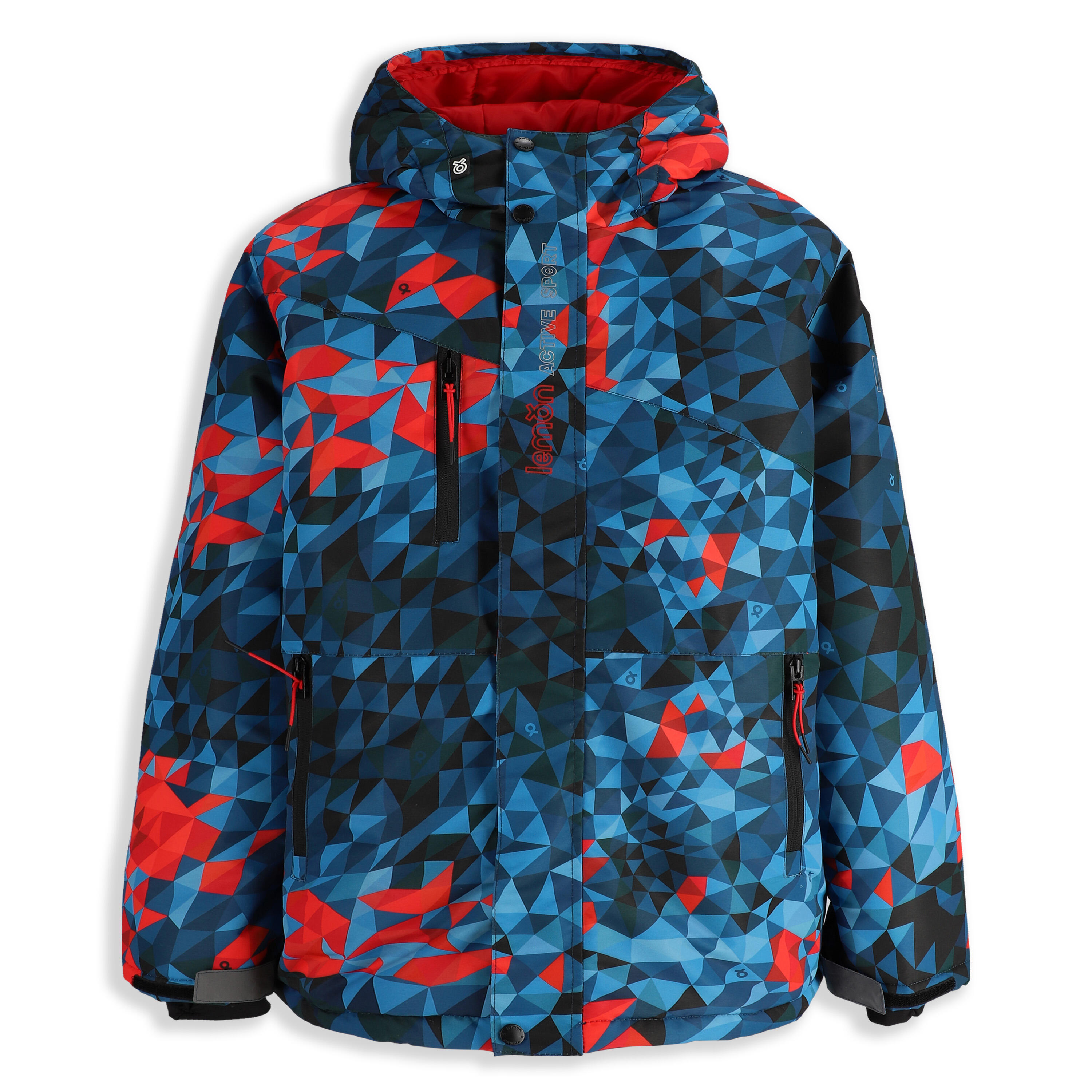 Kurtka narciarska dziecięca Lemon Explore ZL5 granatowa