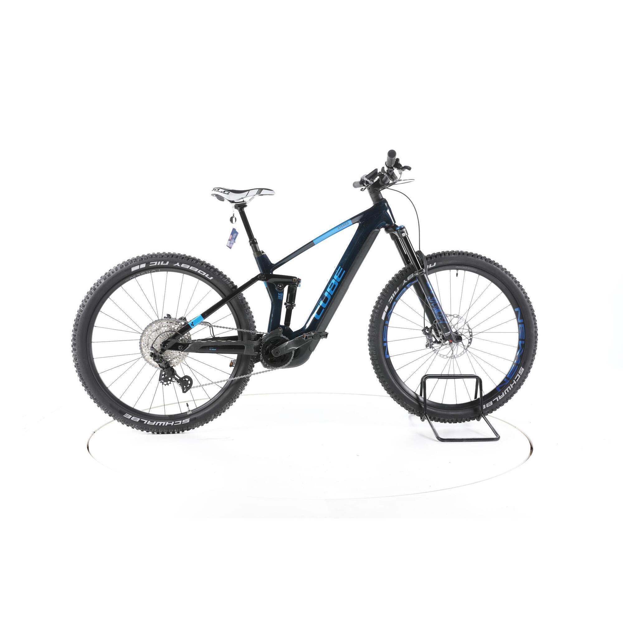 Second Life - Cube Stereo Hybrid 140 HPC SLX Fully E-Bike Carbon - Stan dobry