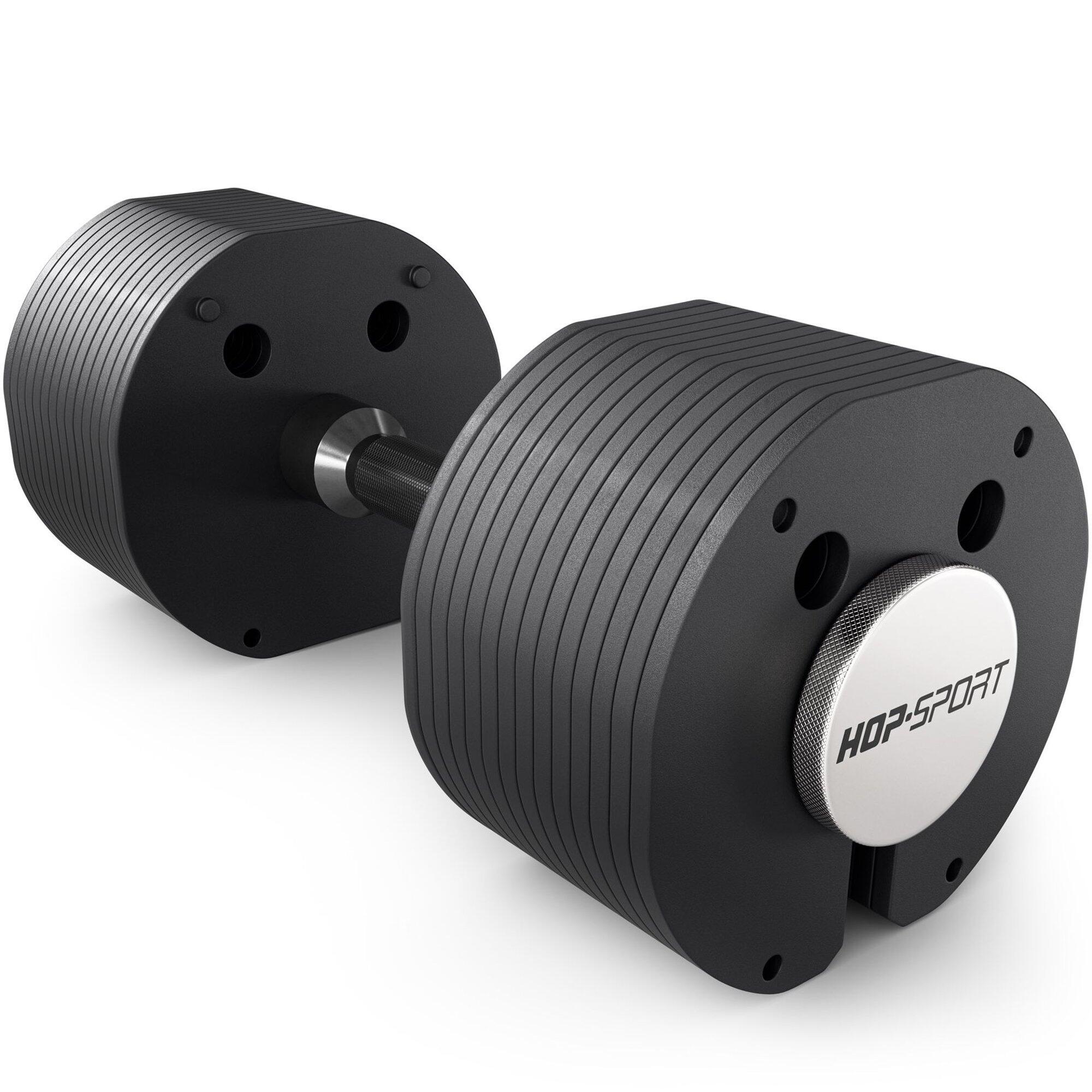 Hantla żeliwna 30kg Hop-Sport HS-MA3030D regulowana