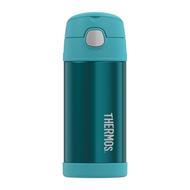Termos dziecięcy Thermos ze słomką 355 ml turkusowy