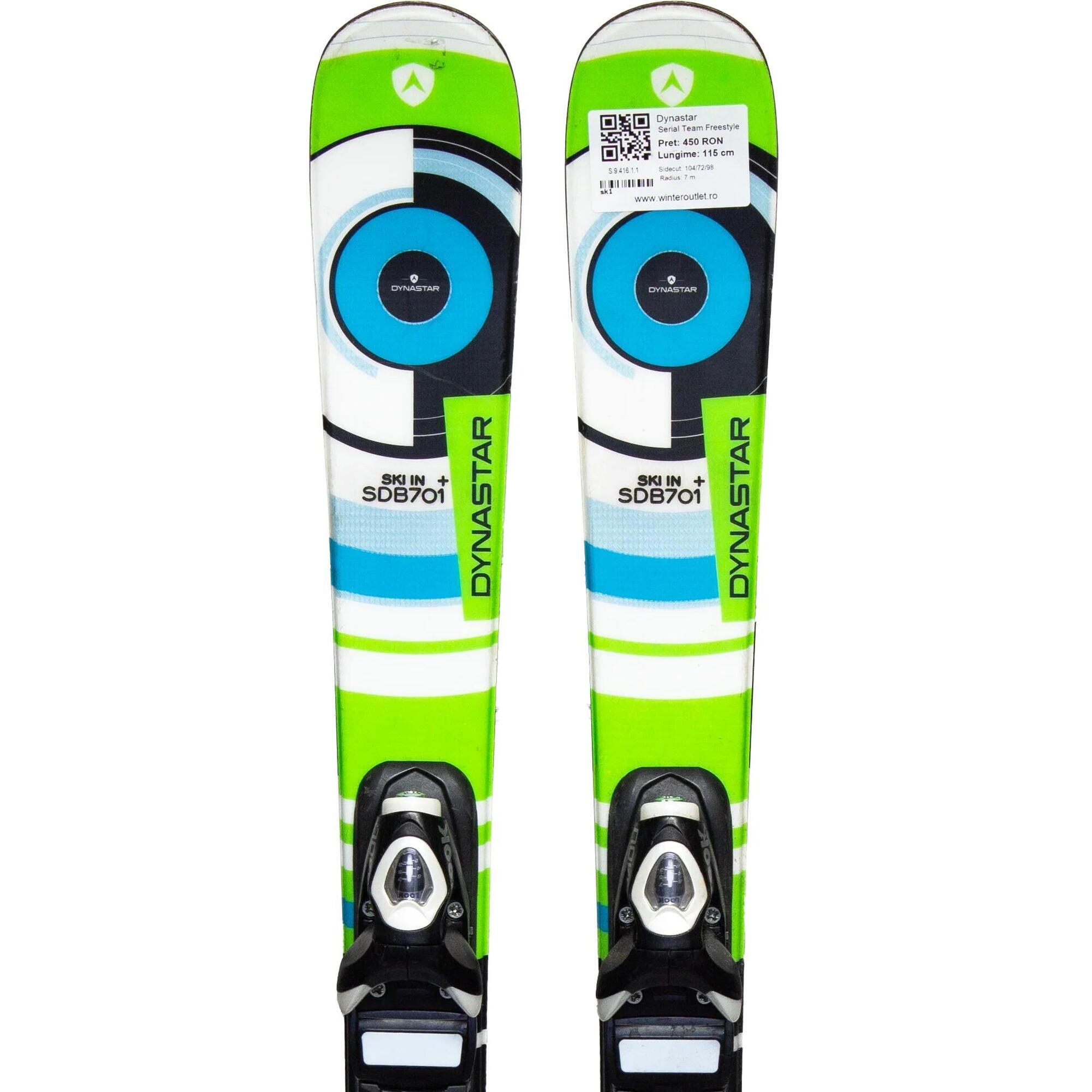 Second Life- Narty DYNASTAR Serial Team Freestyle, 115 cm - Stan bardzo dobry