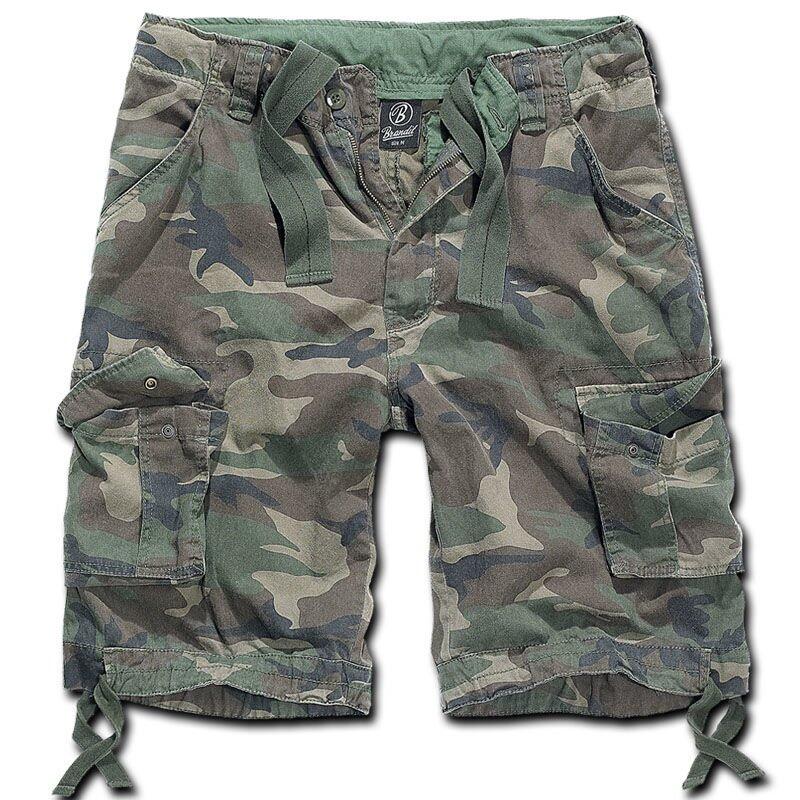 Szorty bushcraft męskie Brandit Urban Legend Vintage Woodland