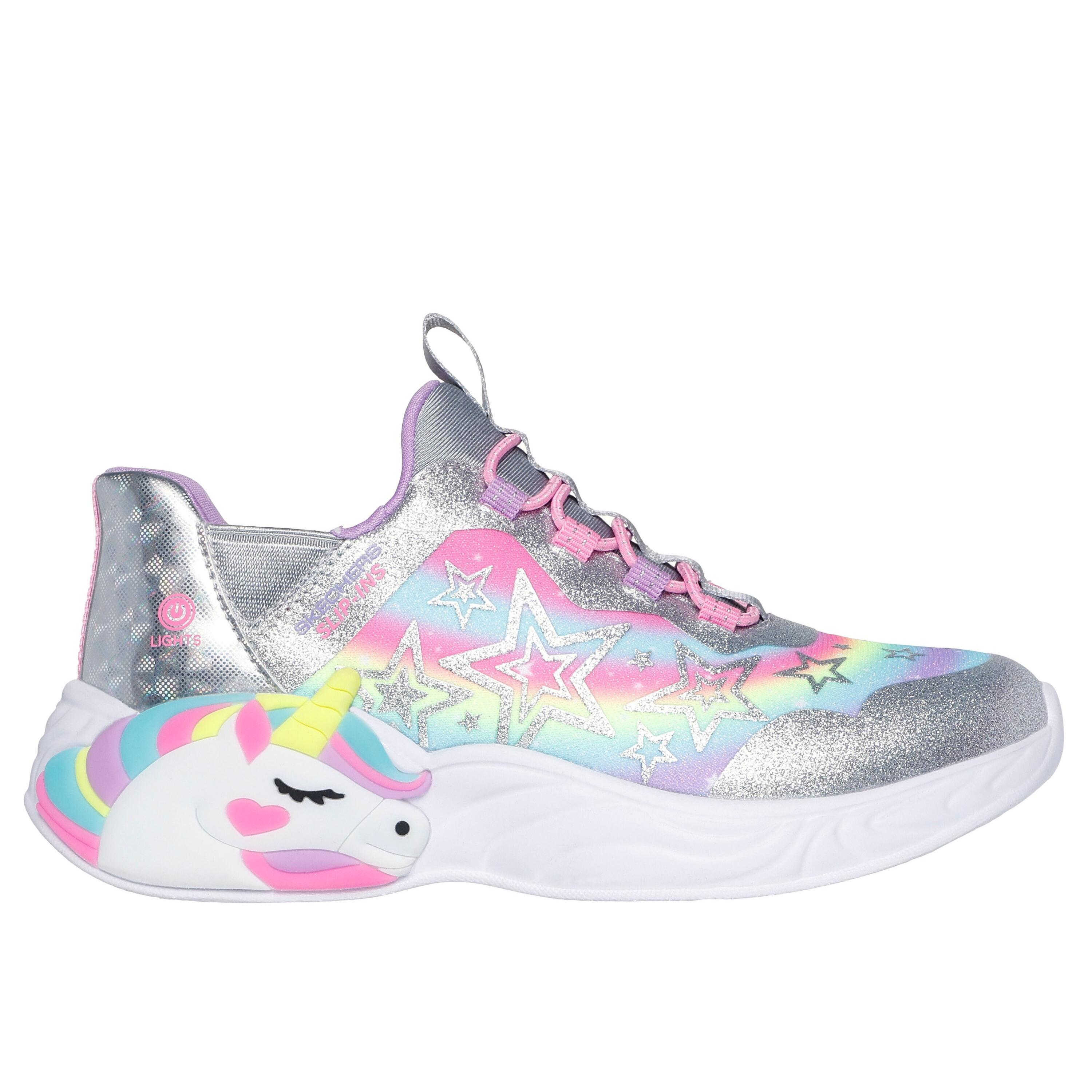 Sneakersy dziewczęce Skechers Unicorn Dreams Starry Lite