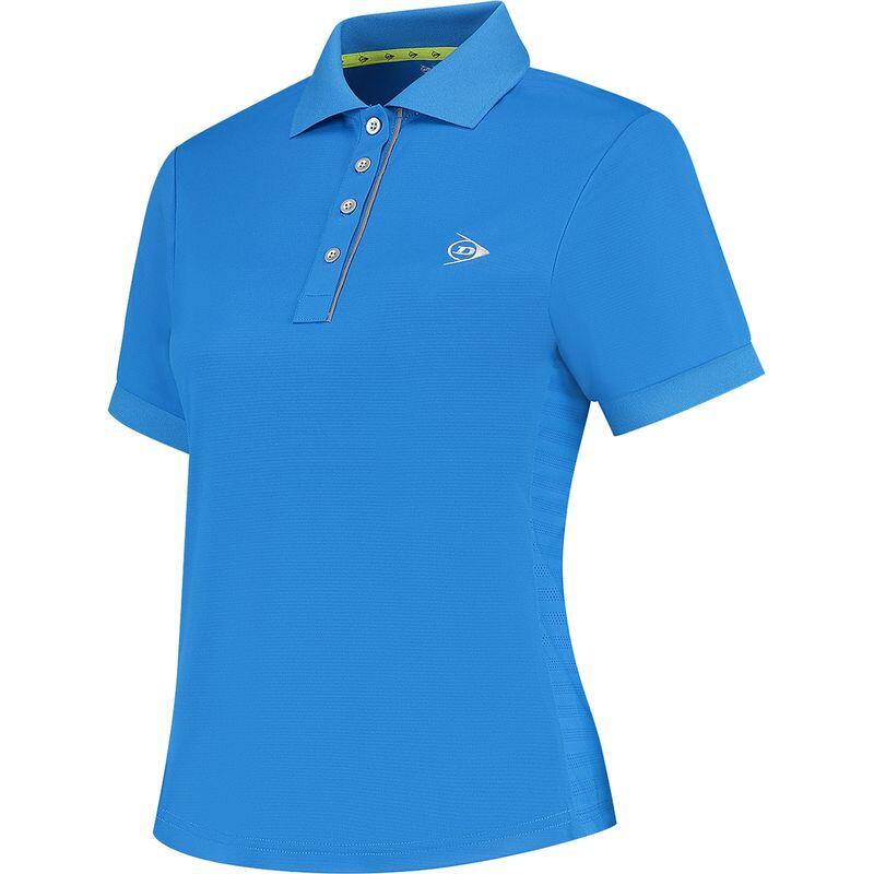 Koszulka sportowa damska Dunlop Club Polo z kołnierzykiem