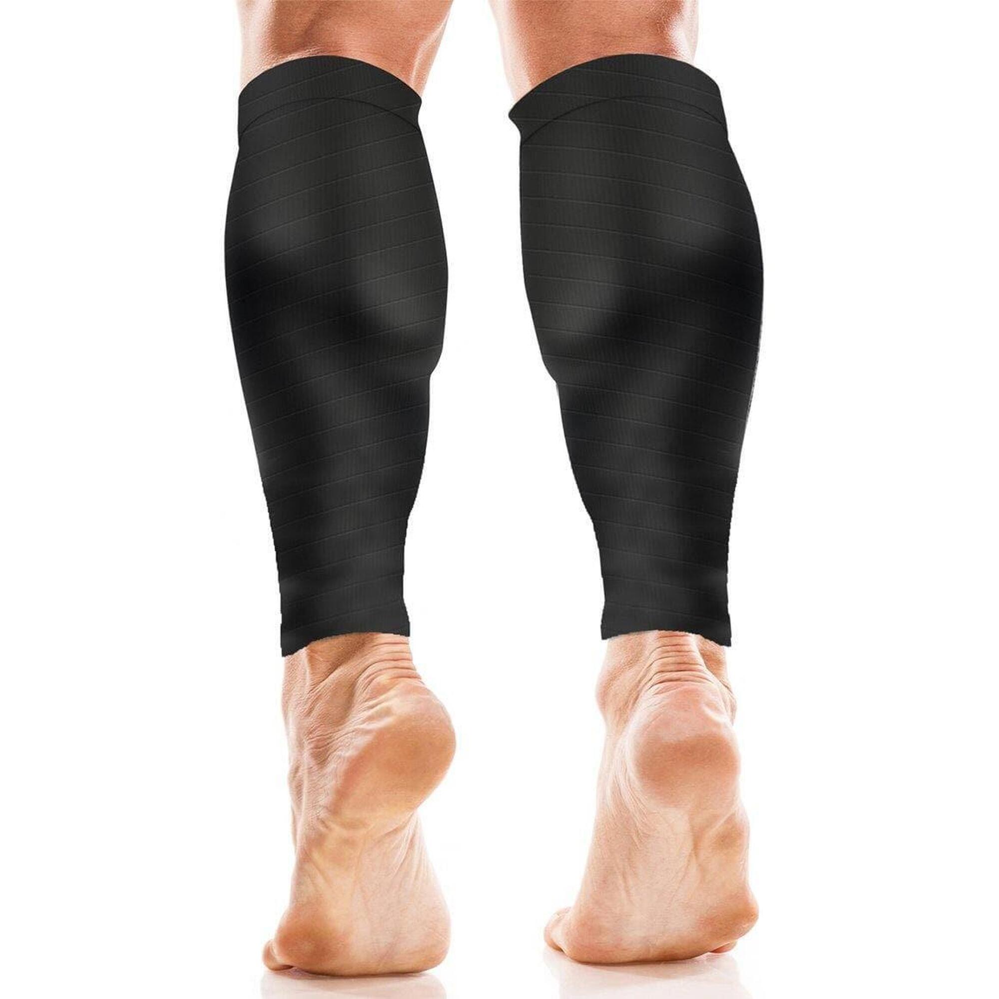 Rękawy uciskowe na łydki na ból piszczeli (para, XXL)