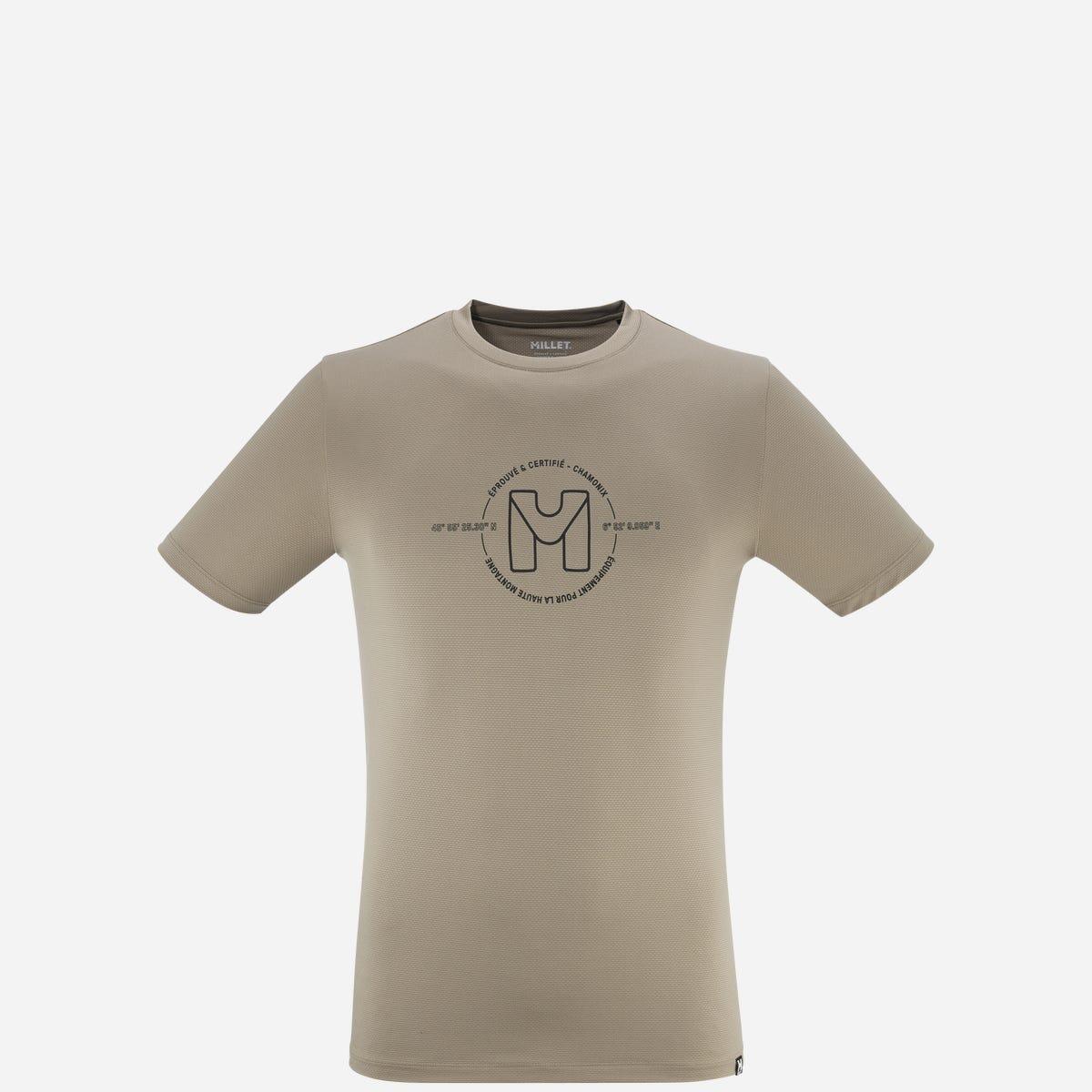 Koszulka męska z krótkim rękawem Millet Ubic Light Ts Ss M active fit