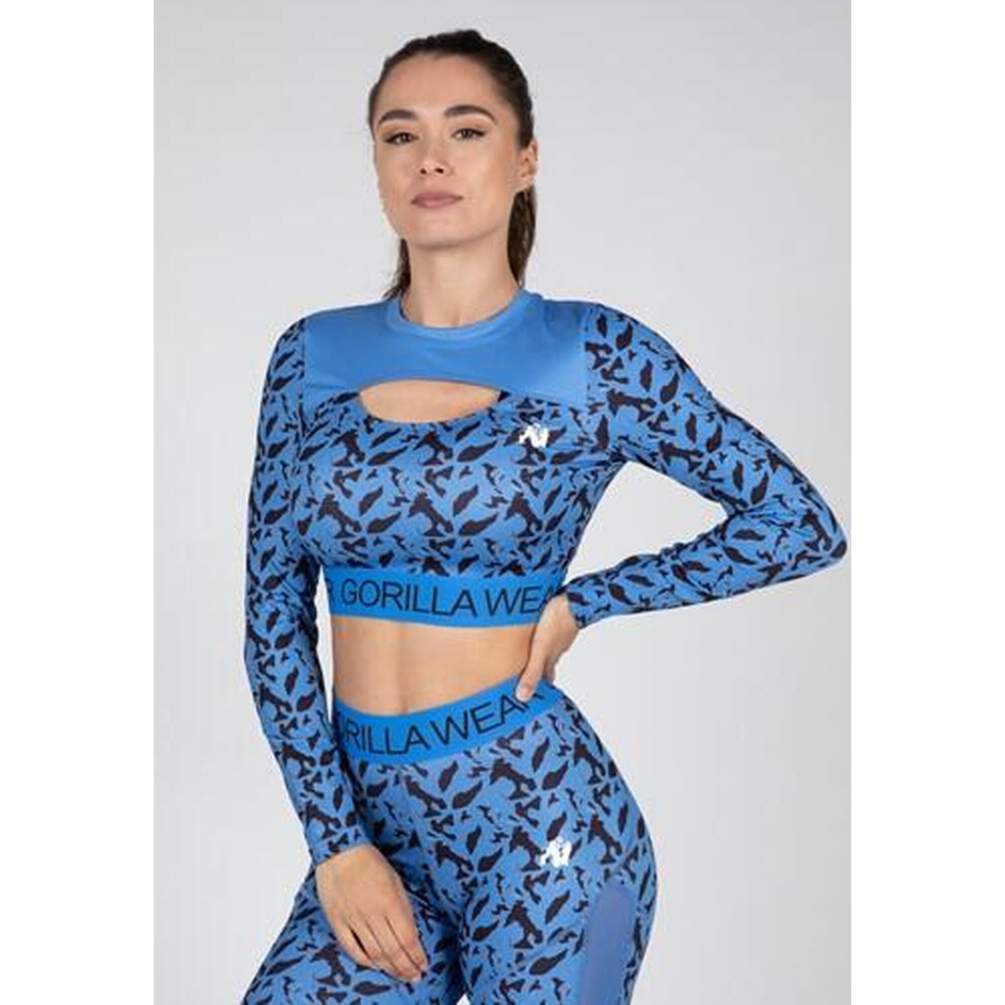 Osseo Długi rękaw - Niebieski