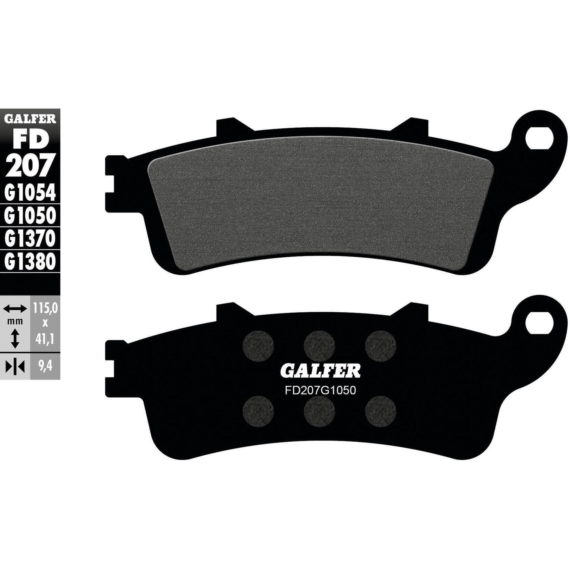 Galfer FD207 G1050 Organiczne Klocki Hamulcowe do Skuterów