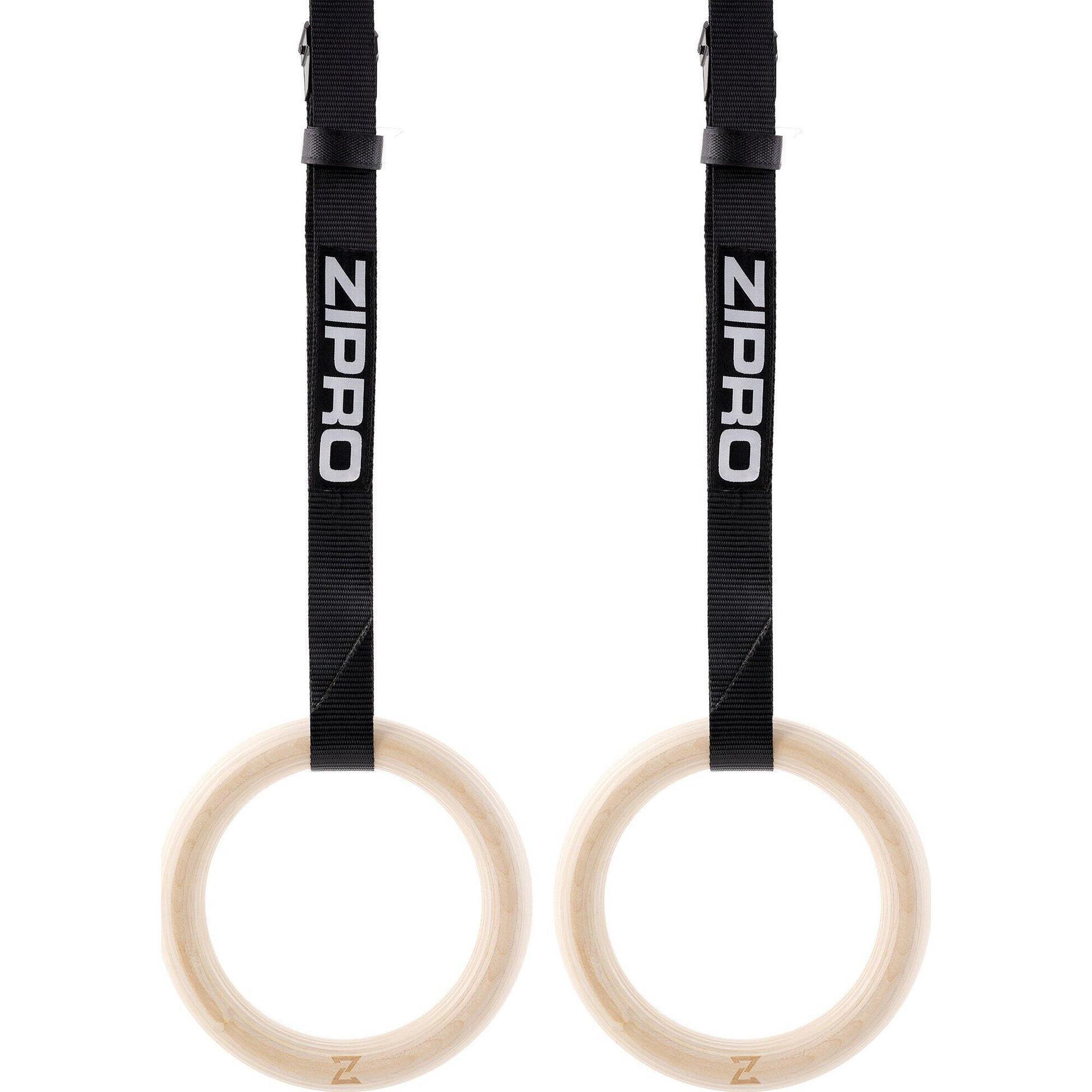 Kółka gimnastyczne Zipro Wooden Ring