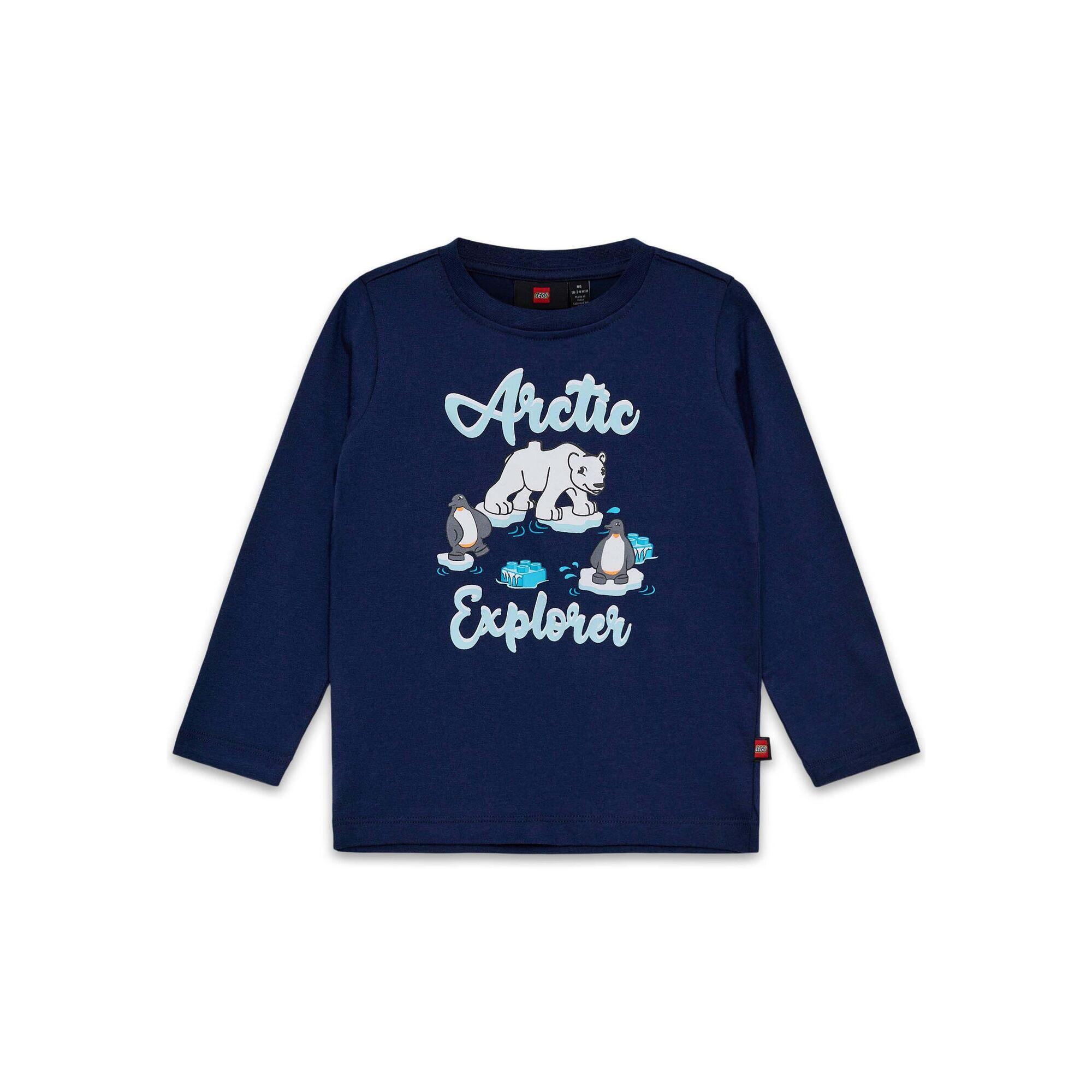 Koszulka Dziecięca Bio Bawełna LEGO Tay 600 Granatowa