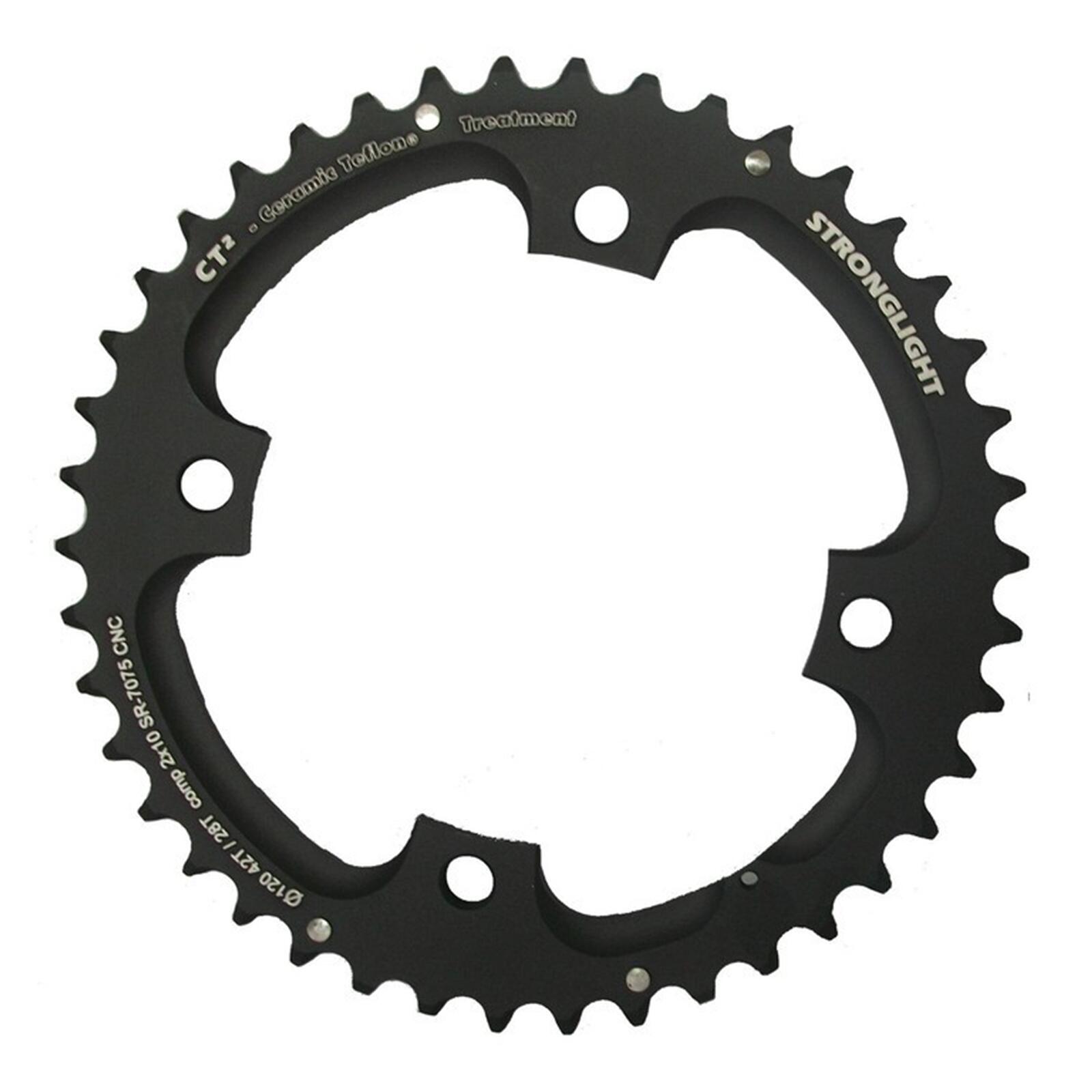 Taca zewnętrzna Stronglight sram xx/x0/x7/x9 2x10v 120/80 bcd 42T (28)