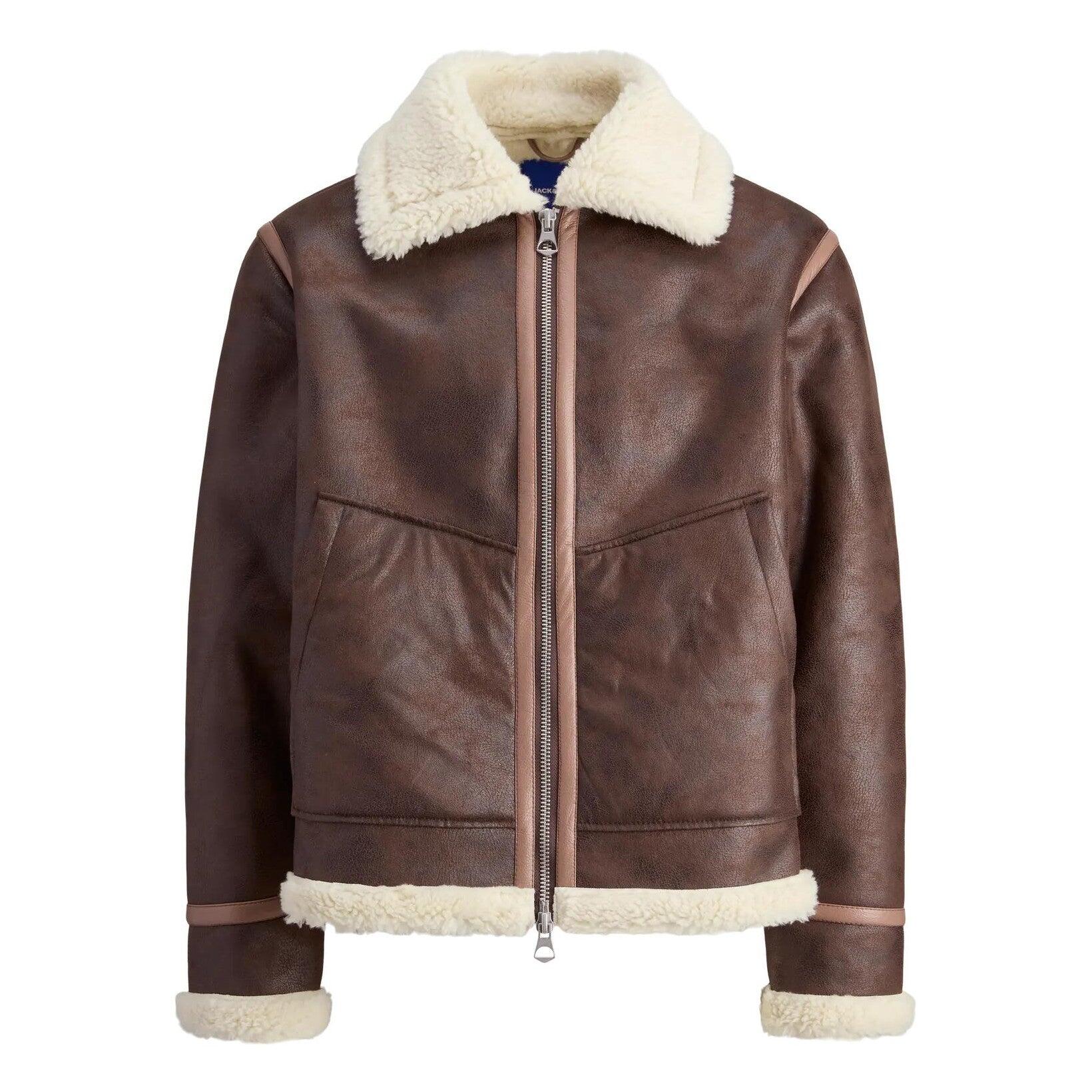 Kurtka Jack & Jones Aviator czekoladowe ciasto