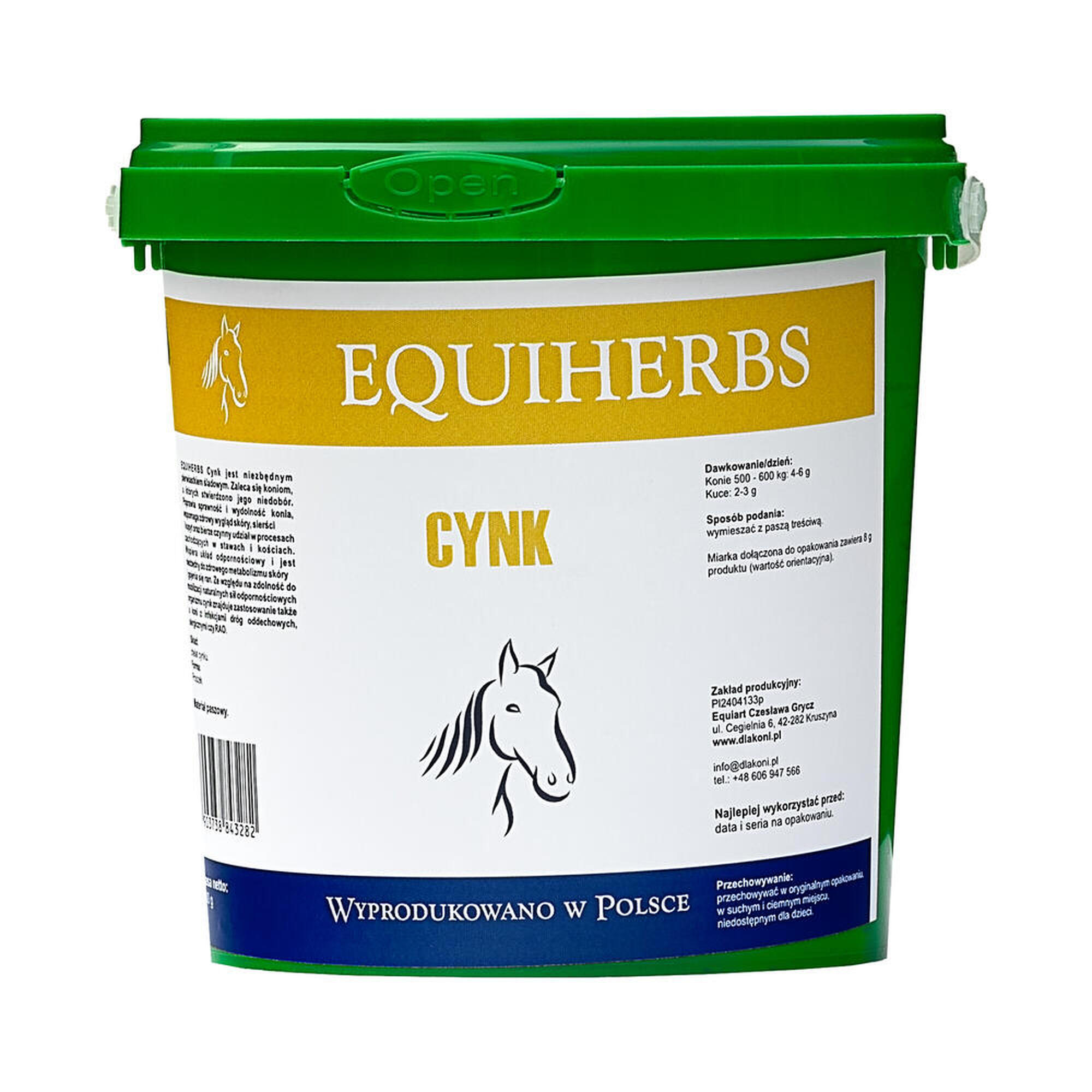 Cynk EQUIHERBS - Chelat cynku