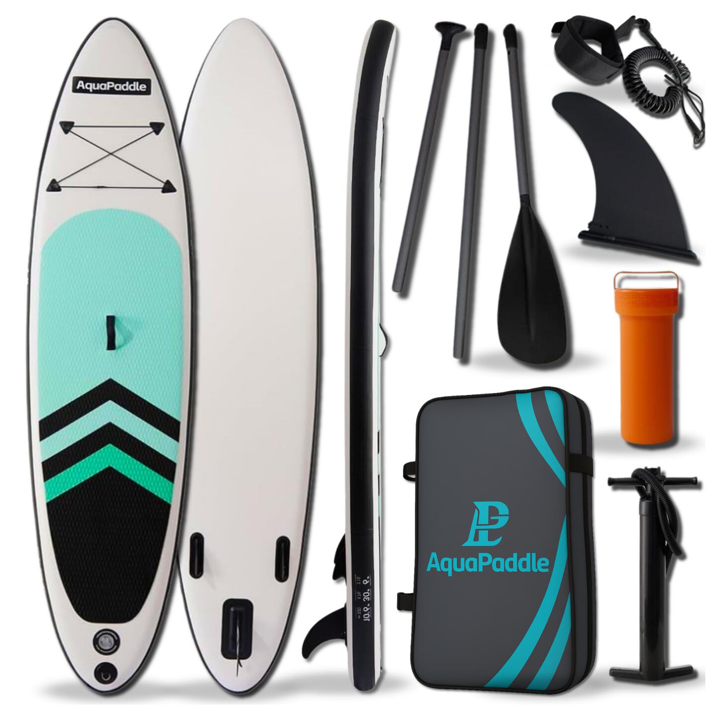 Deska SUP AquaPaddle 320 cm - Zestaw do pływania 180 kg