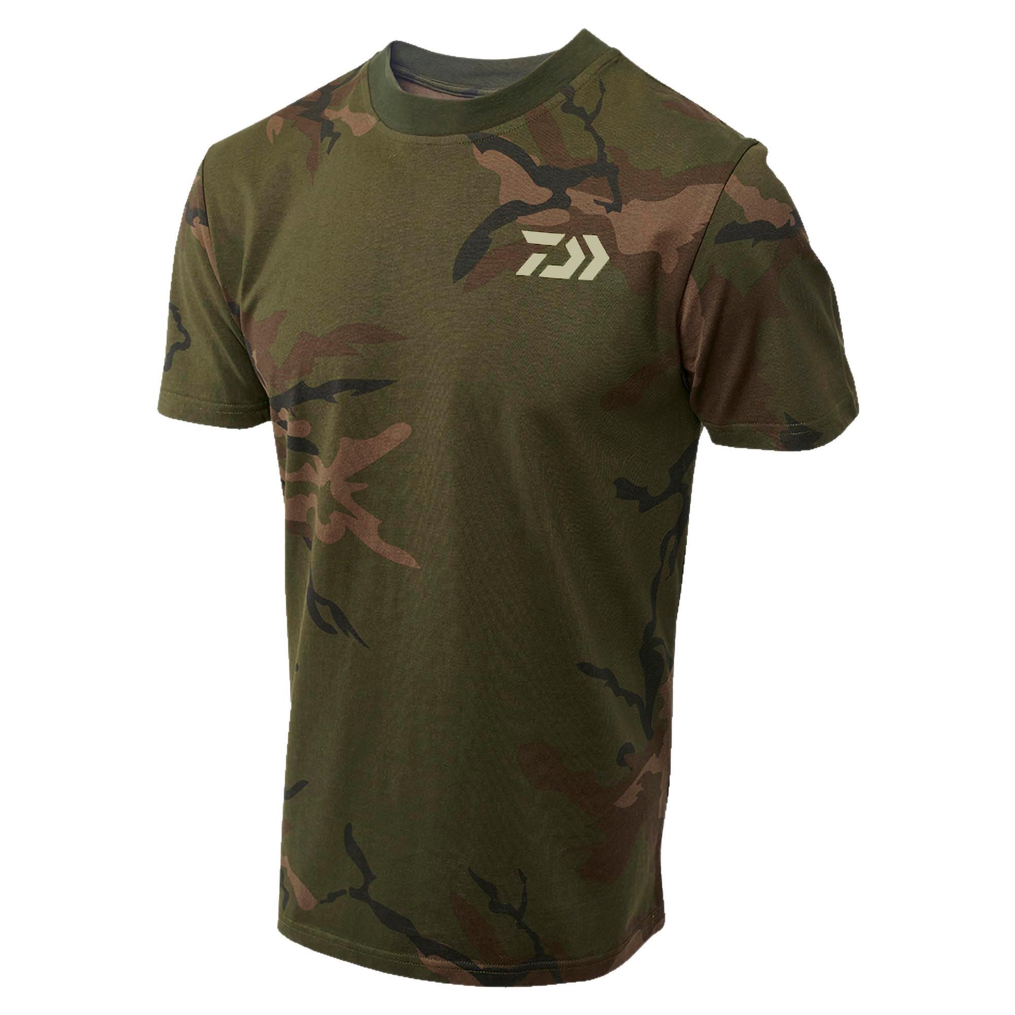 Koszulka Wędkarska Bawełniana Daiwa Carp Camo T-Shirt