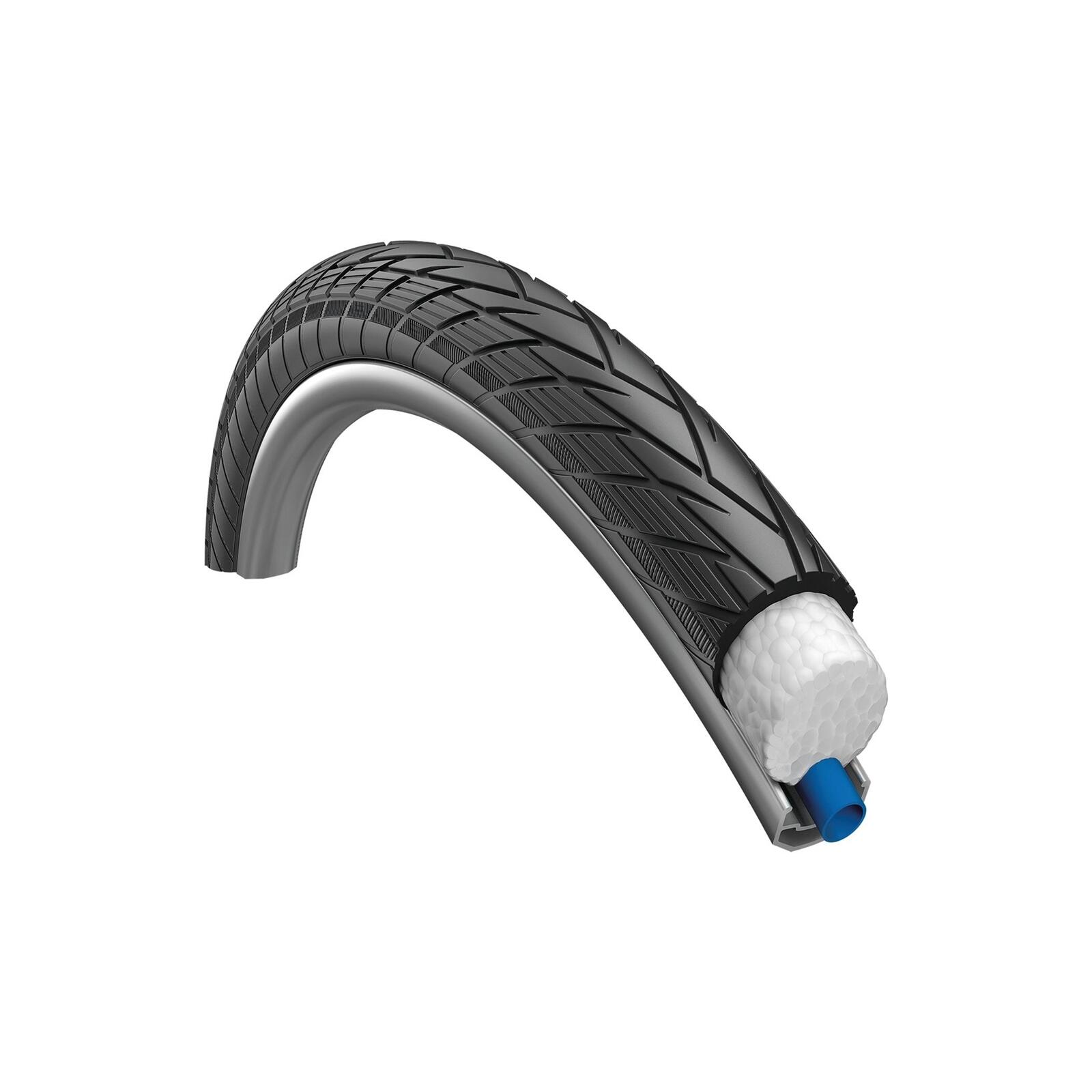 Schwalbe Airless Solid Tube 40-622 - Wytrzymała i Bezpowietrzna Opona