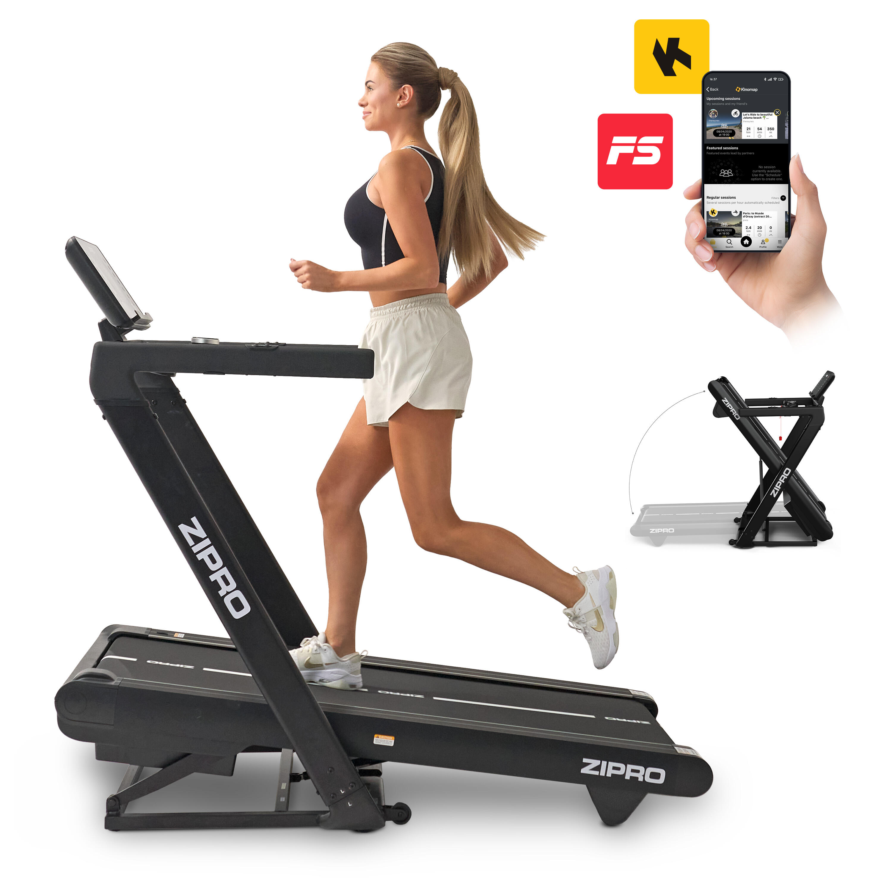 Bieżnia elektryczna do biegania Zipro Iluzion