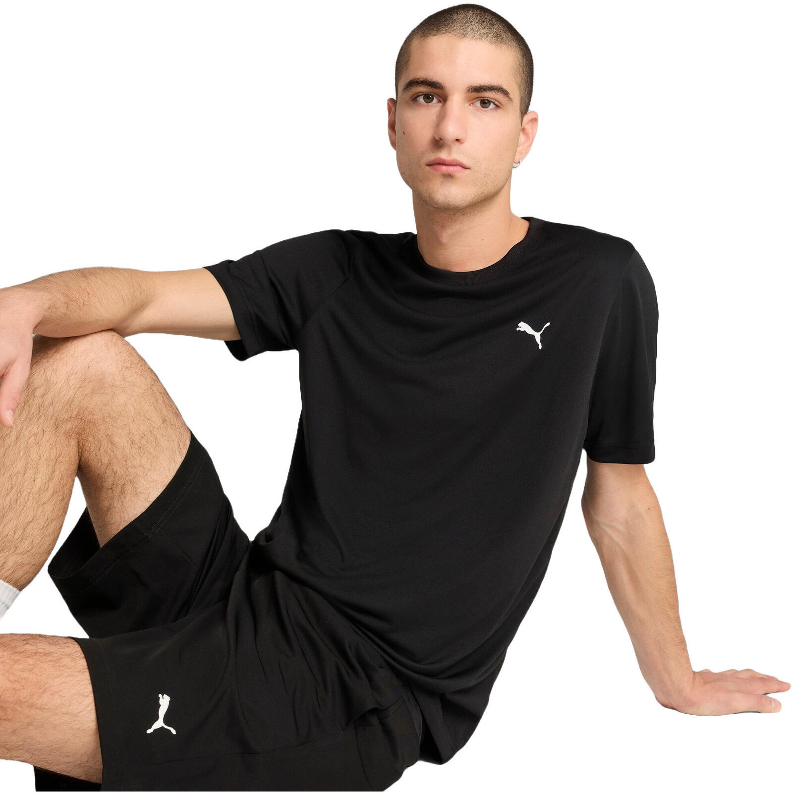 Koszulka męskie Puma Ess Small Logo Poly Tee