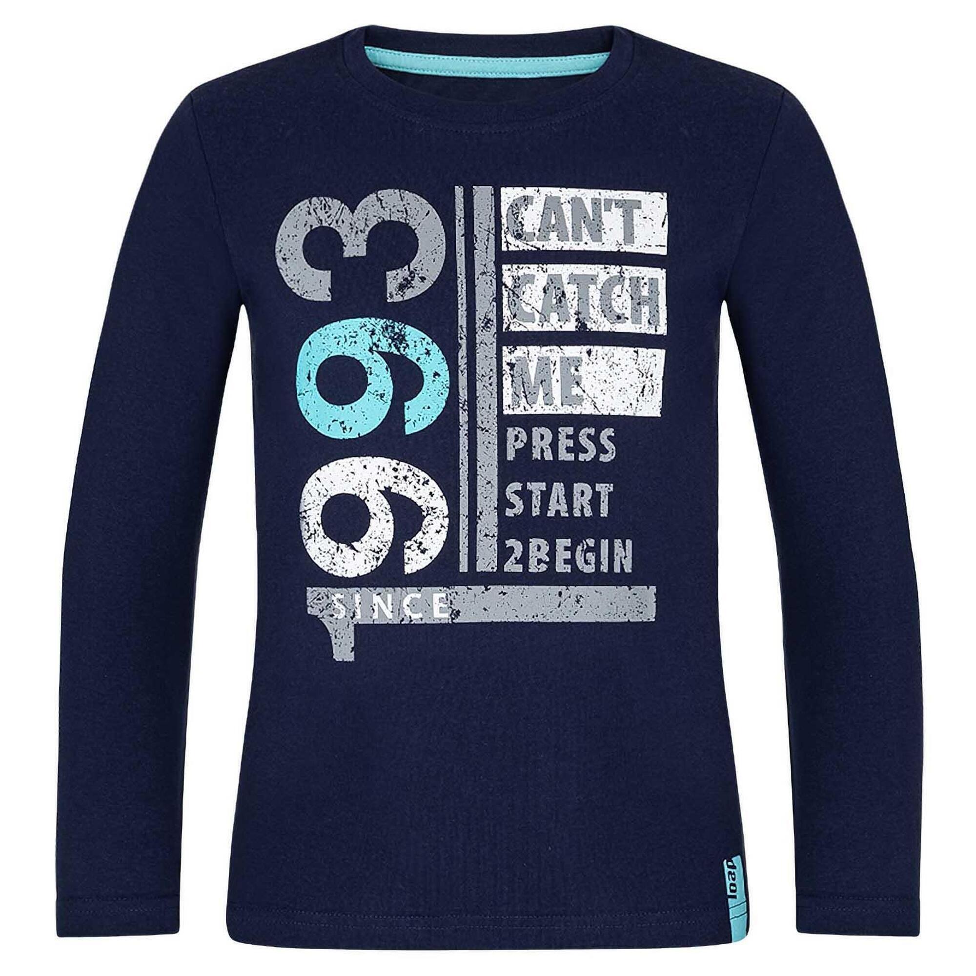 Glemo Koszulka dziecięca z długim rękawem 116 – 100% bawełna