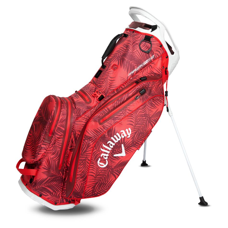 Torba golfowa Callaway Fairway 14 Hyper Dry Czerwony