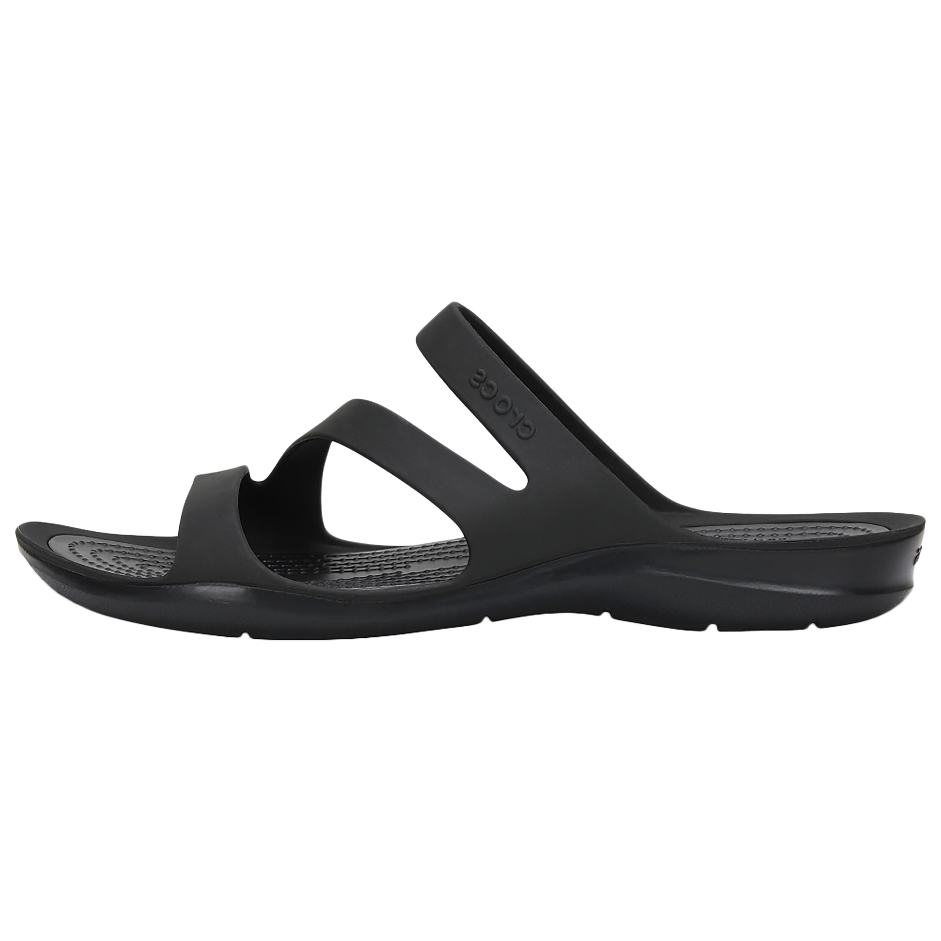 Damskie Klapki basenowe Crocs Swiftwater (W) Black - 203998-060 34-35