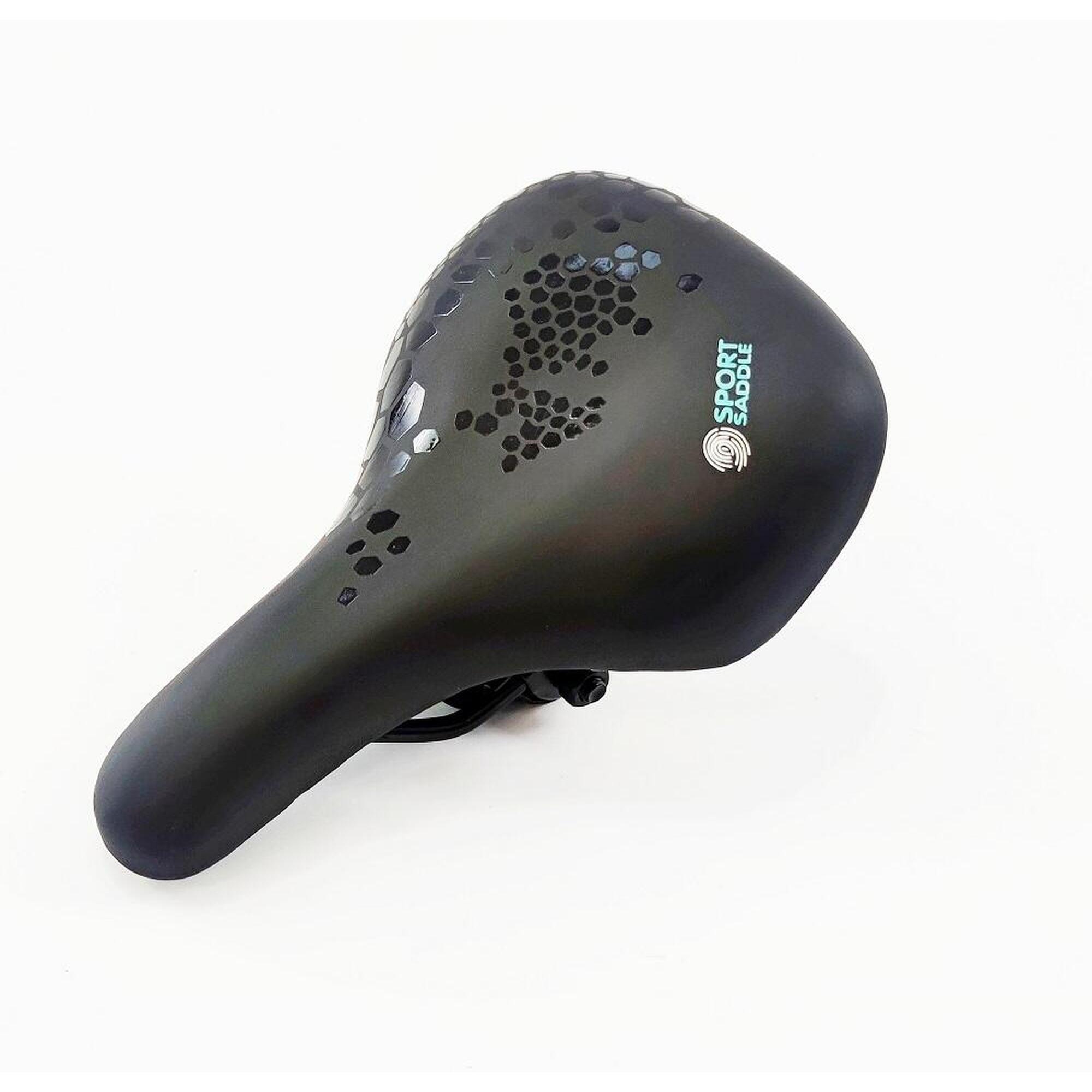 Siodło rowerowe junior czarne