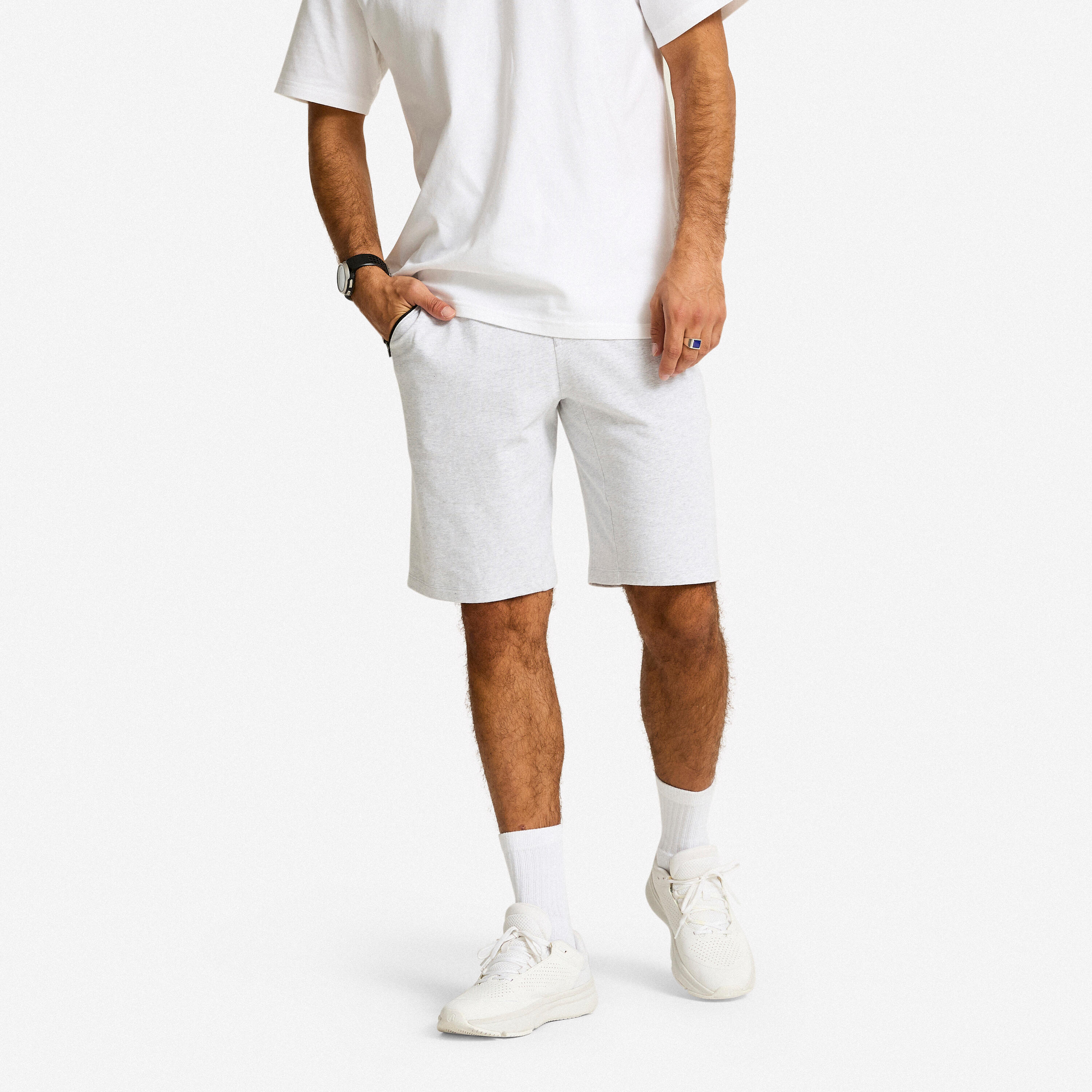 Spodenki fitness męskie Domyos regular