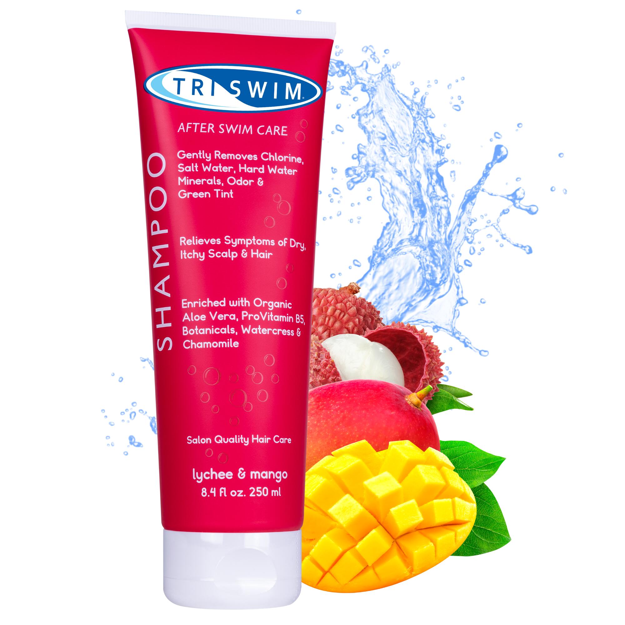 Szampon po pływaniu Liczi/Mango TRISWIM 250 ml