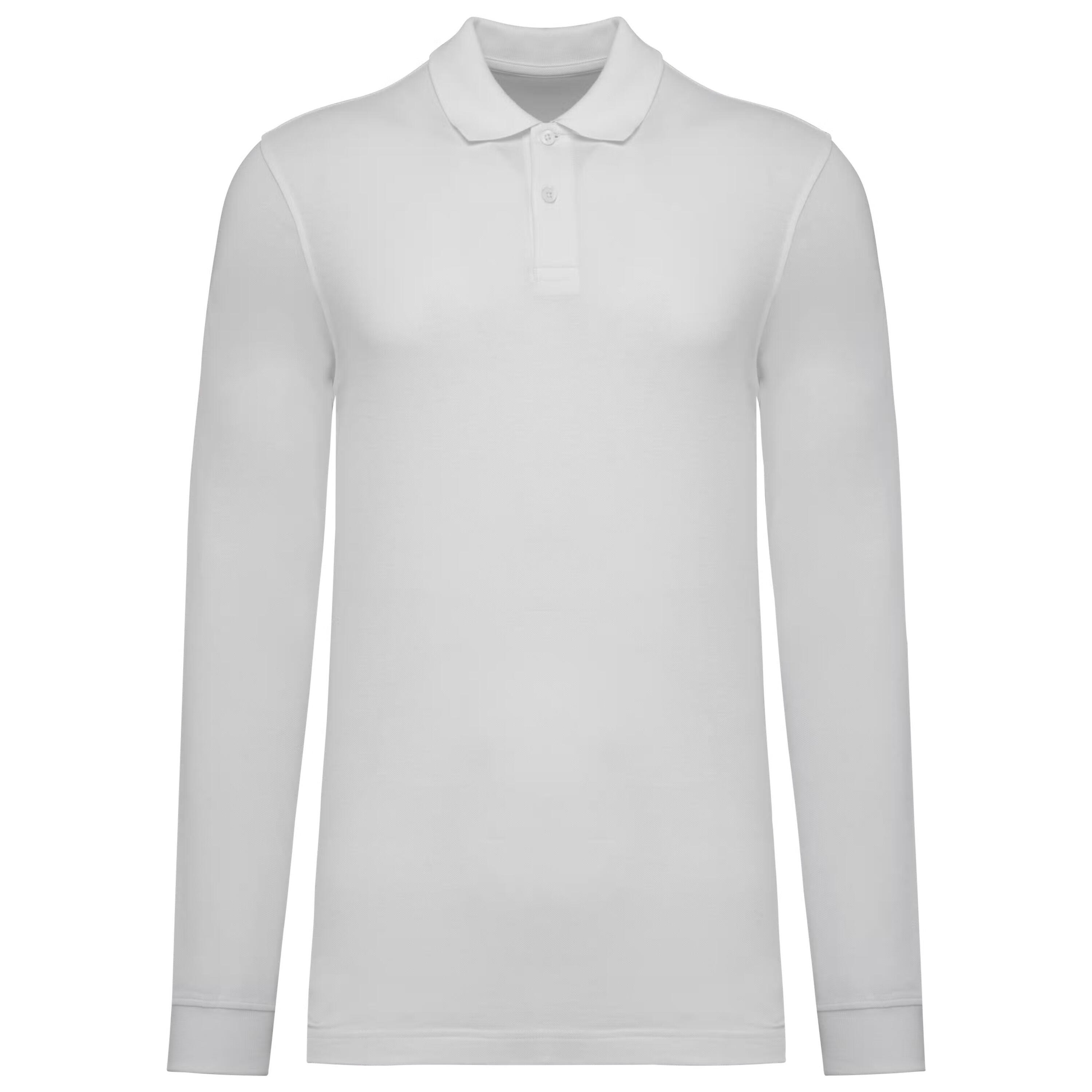 Koszulka polo z długim rękawem pique Kariban Bio180