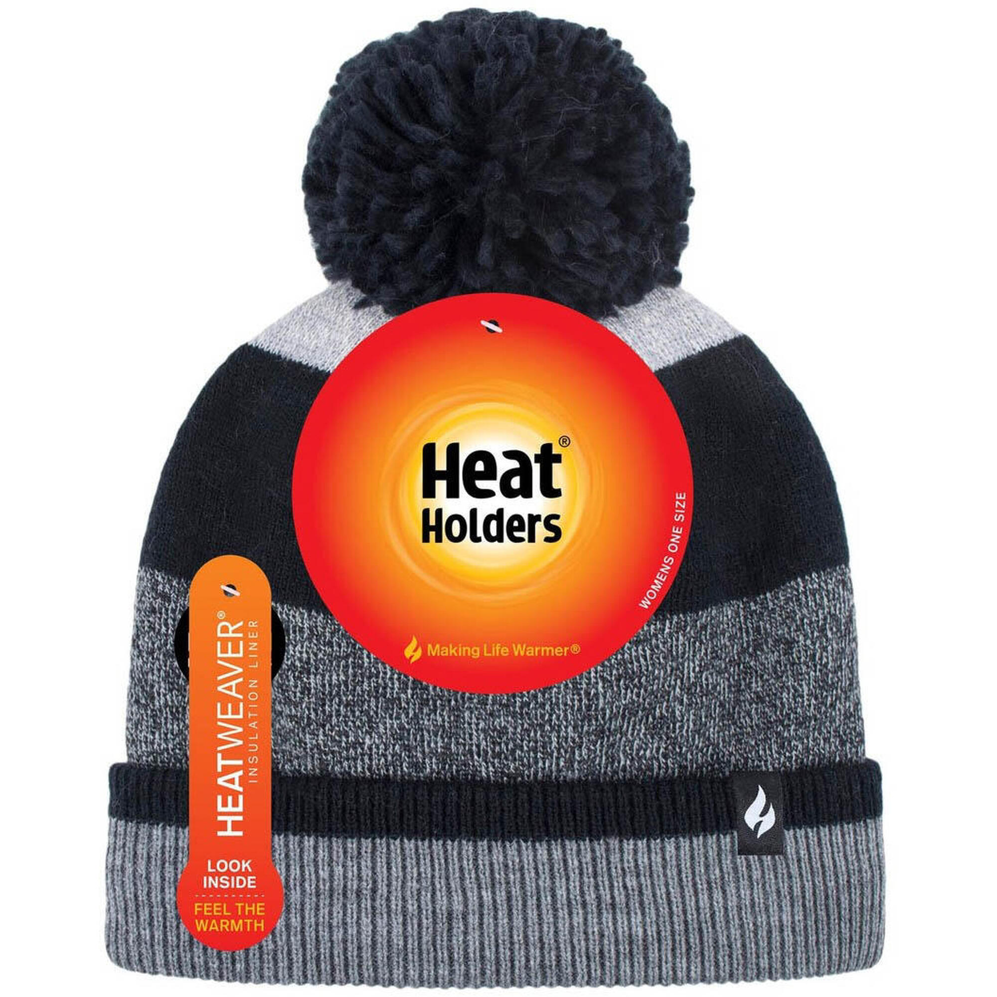 Czarny zimowy kapelusz dla kobiet - Izolacyjny i modny