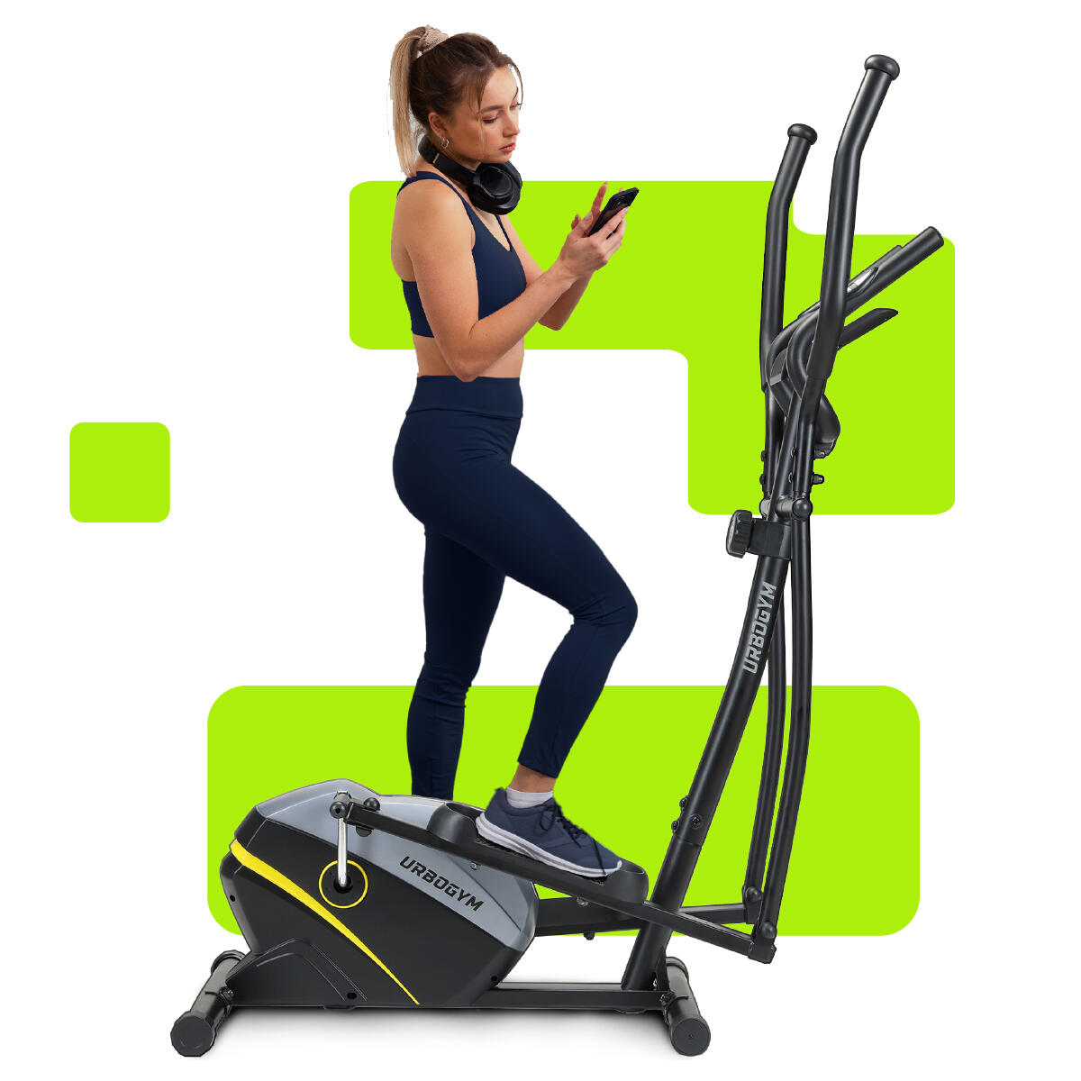 Rower eliptyczny Urbogym Flow Yellow