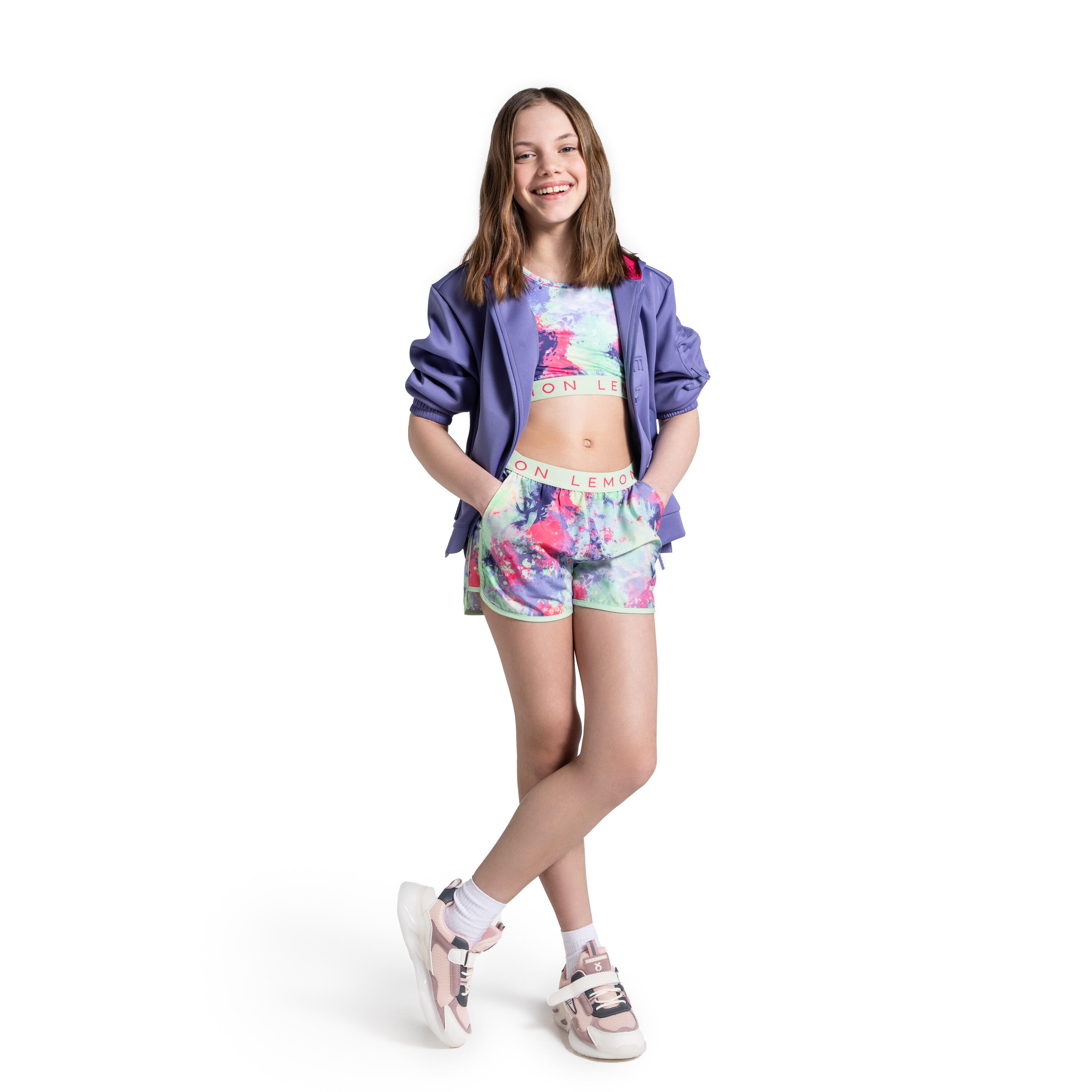 Spodenki do biegania dziecięce Lemon Explore WL5